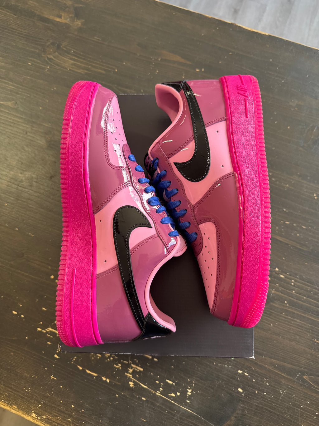 Pre-owned Nike Air Force 1 Pink Cooler Mulberry Rose