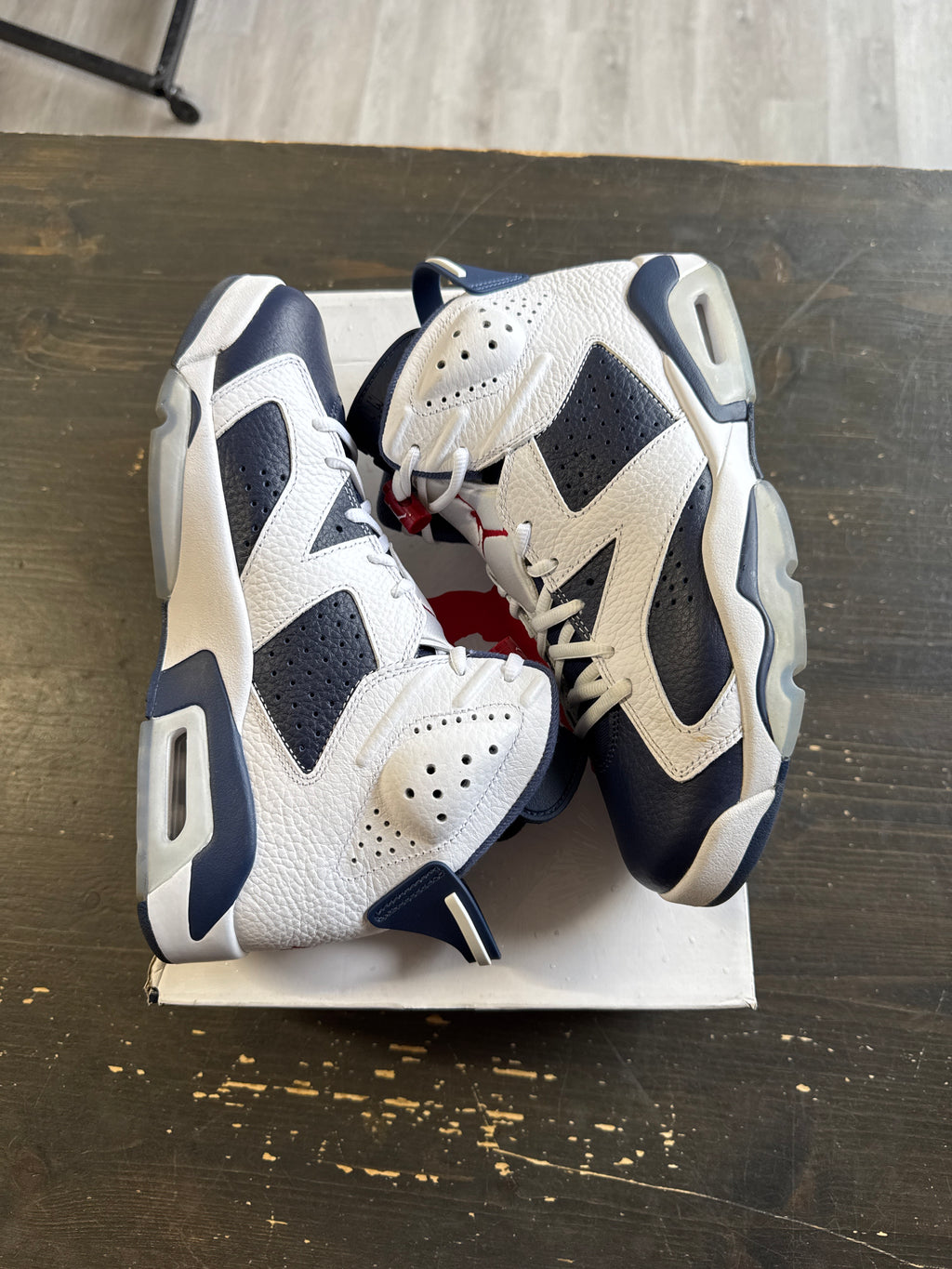 Pre-owned Jordan Retro 6 Olympic (2026)