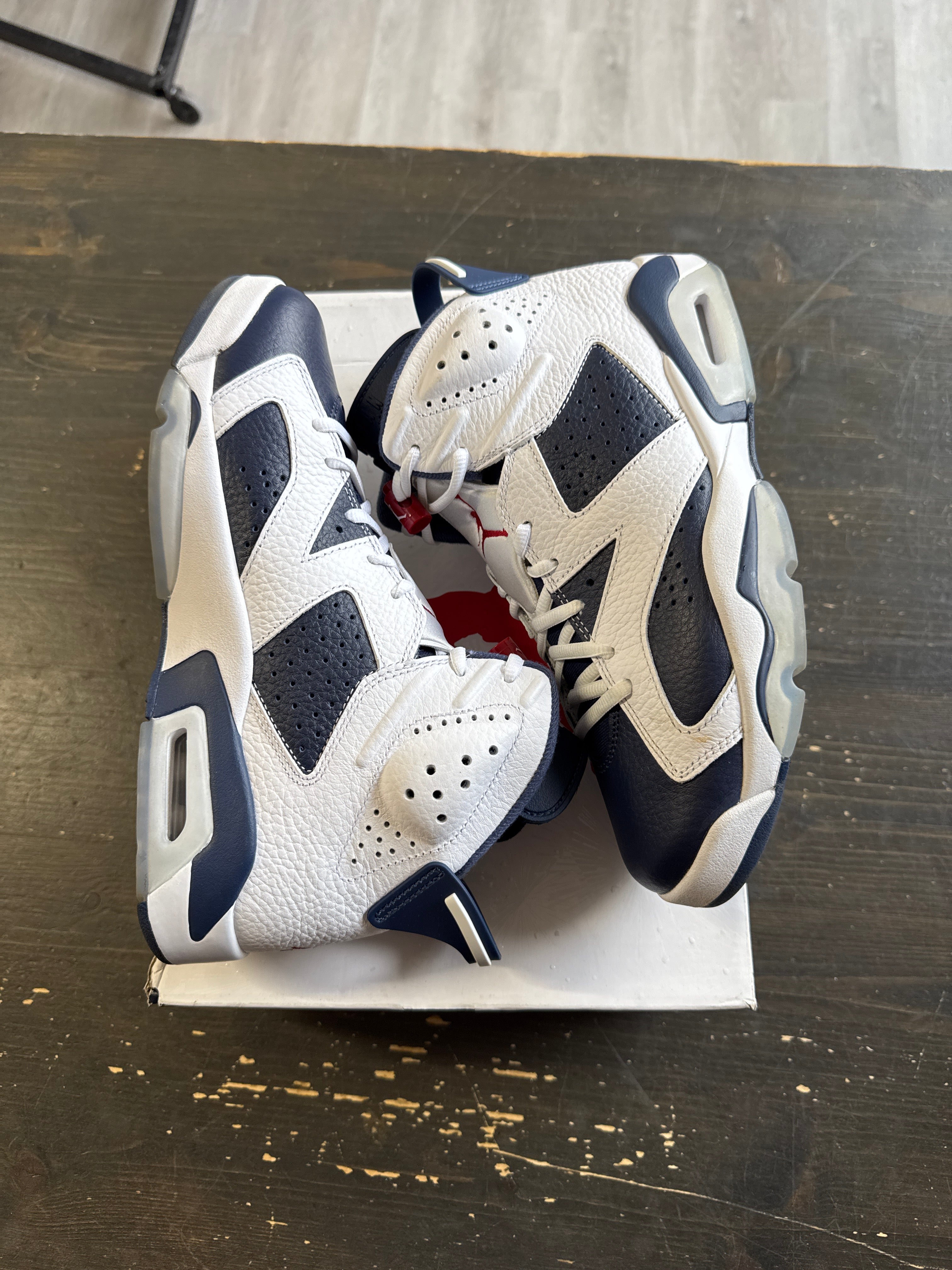 Pre-owned Jordan Retro 6 Olympic (2026)