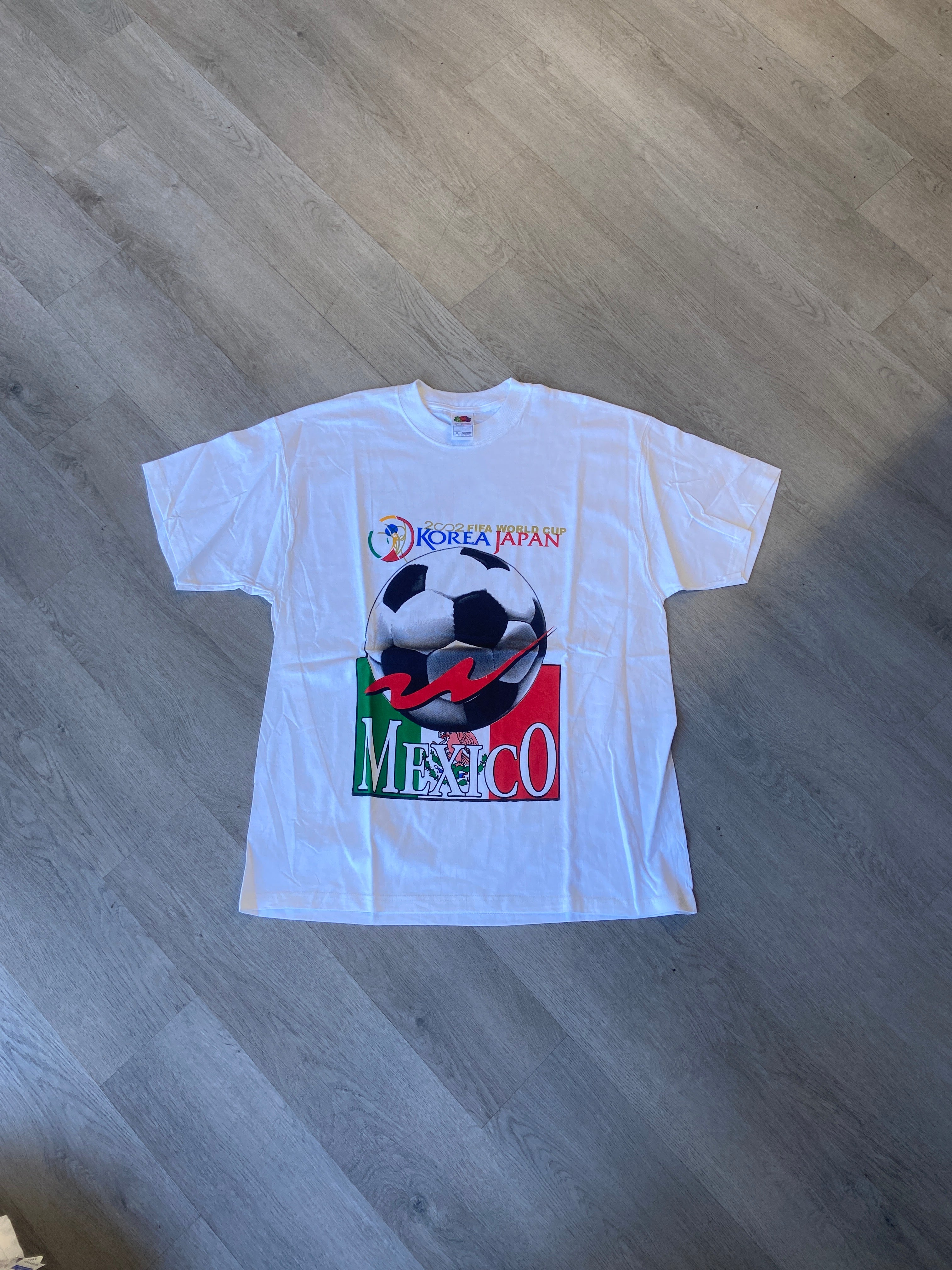 2002 FIFA World Cup Korea Japan Mexico Soccer Tee