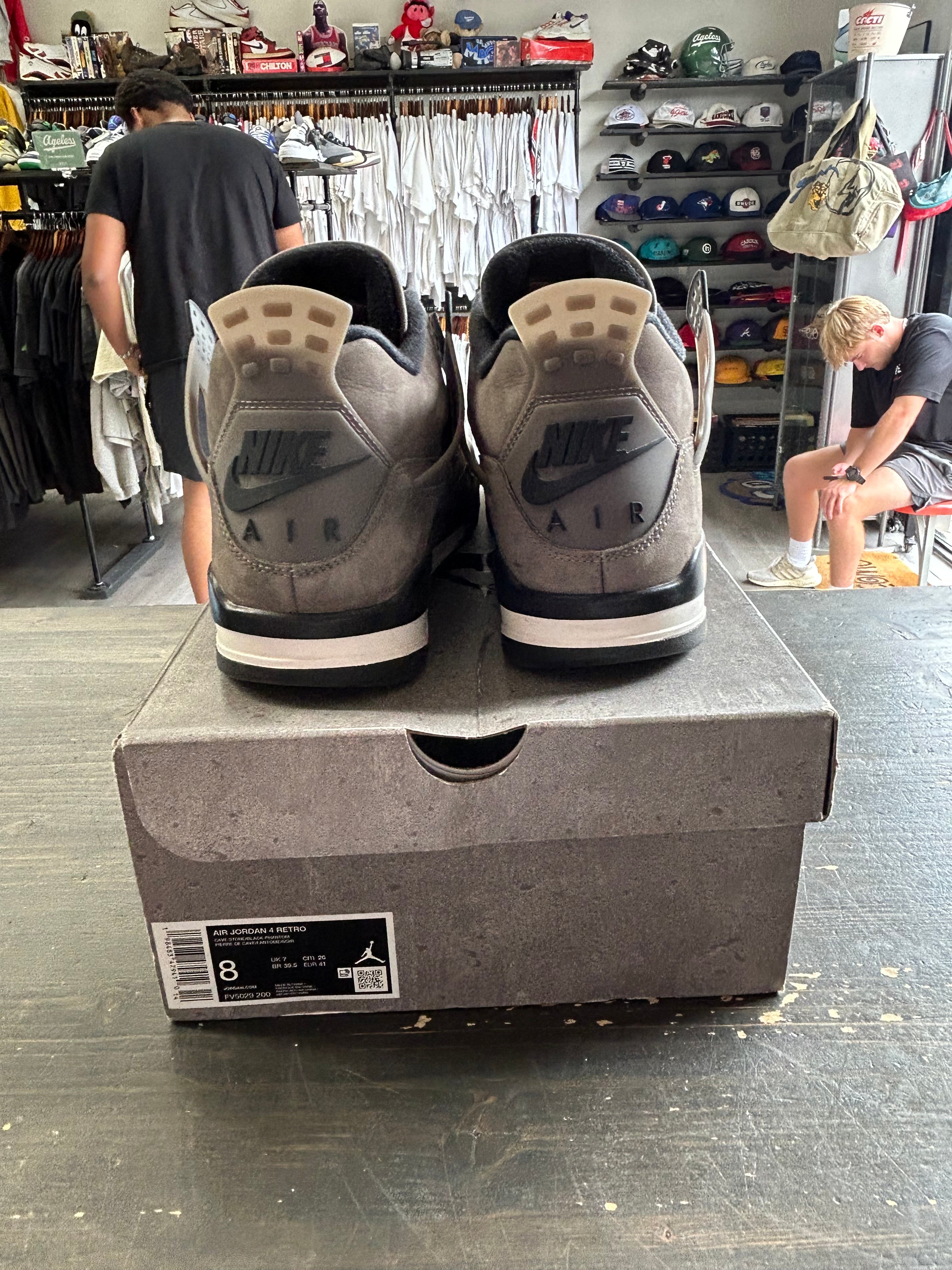 Pre-Owned Jordan 4 Retro Cave Stone