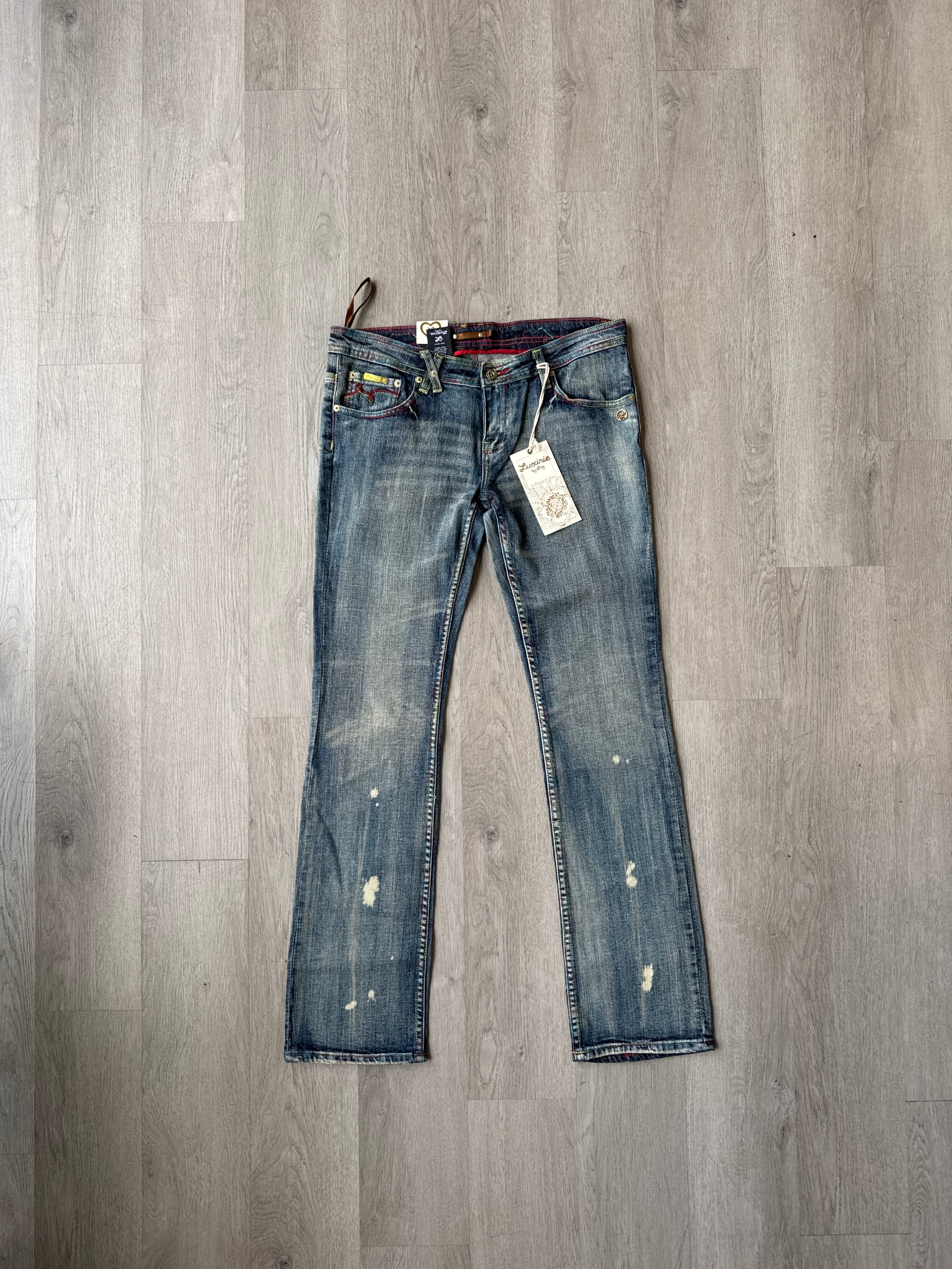 Vintage Y2K Women’s LRG Luxirie Sir Panta Shoots Firat Straight Denim Jeans