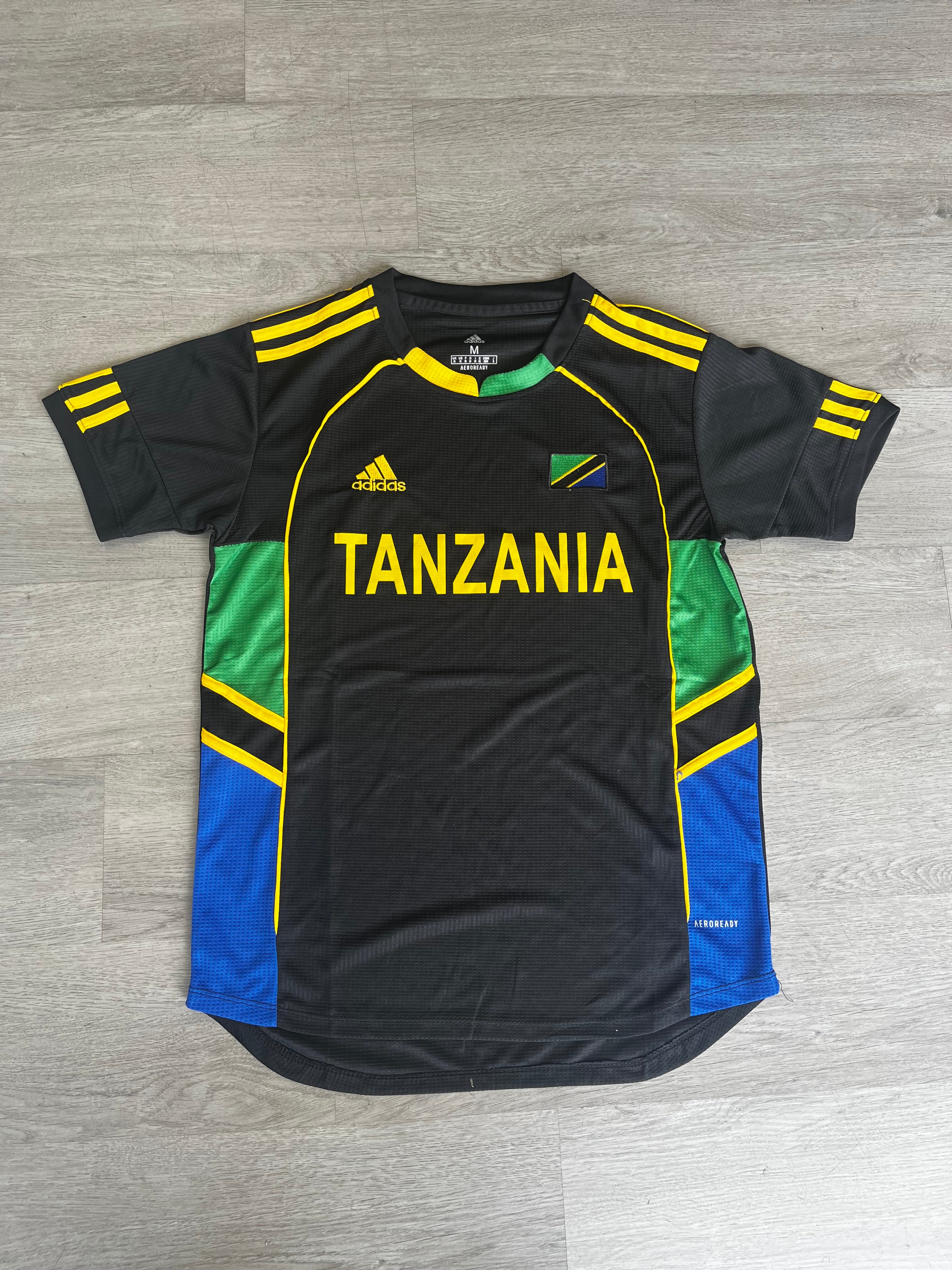 Vintage Adidas Tanzania Soccer Jersey