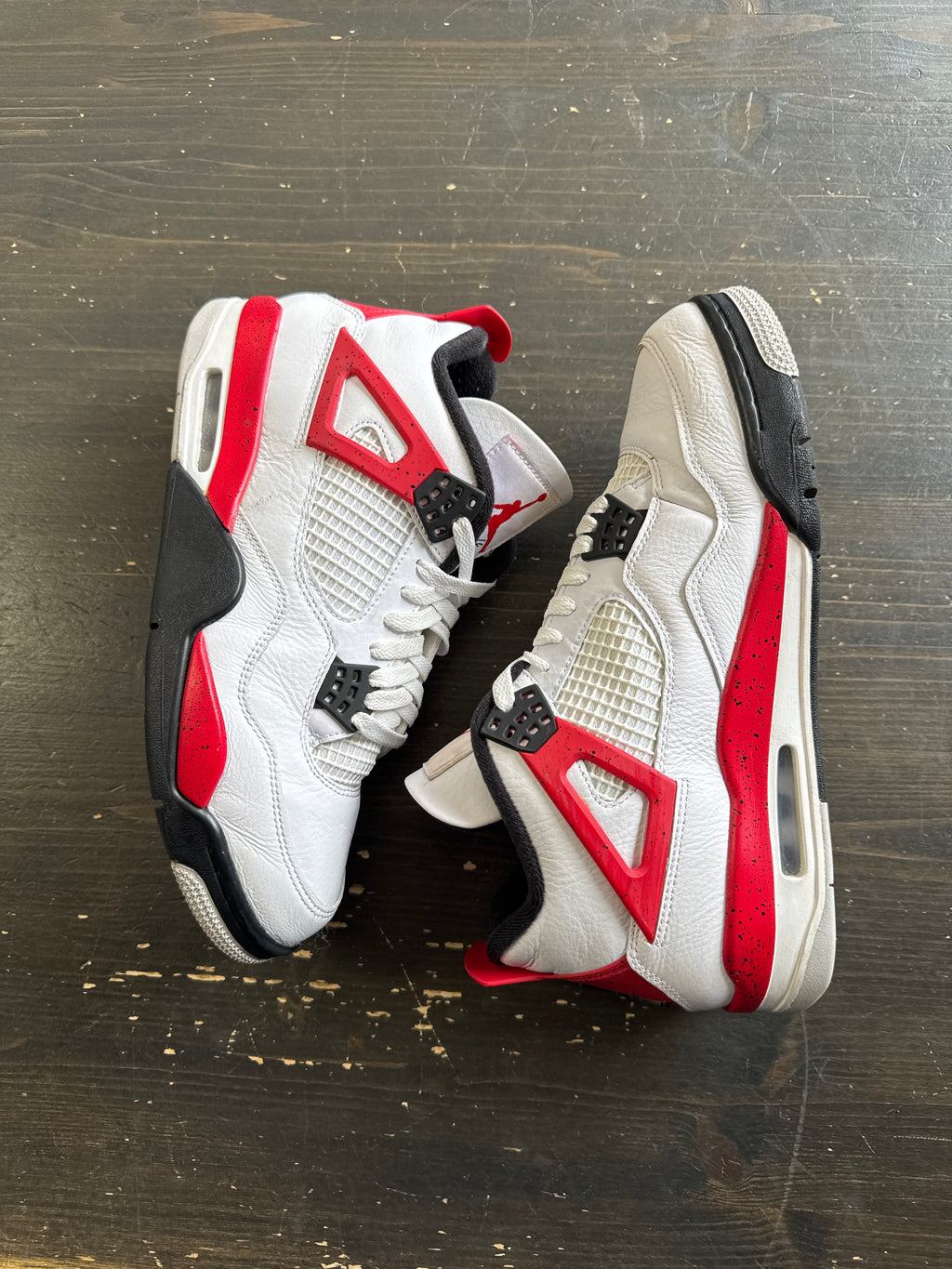 Pre-owned Jordan Retro 4 Red Cement