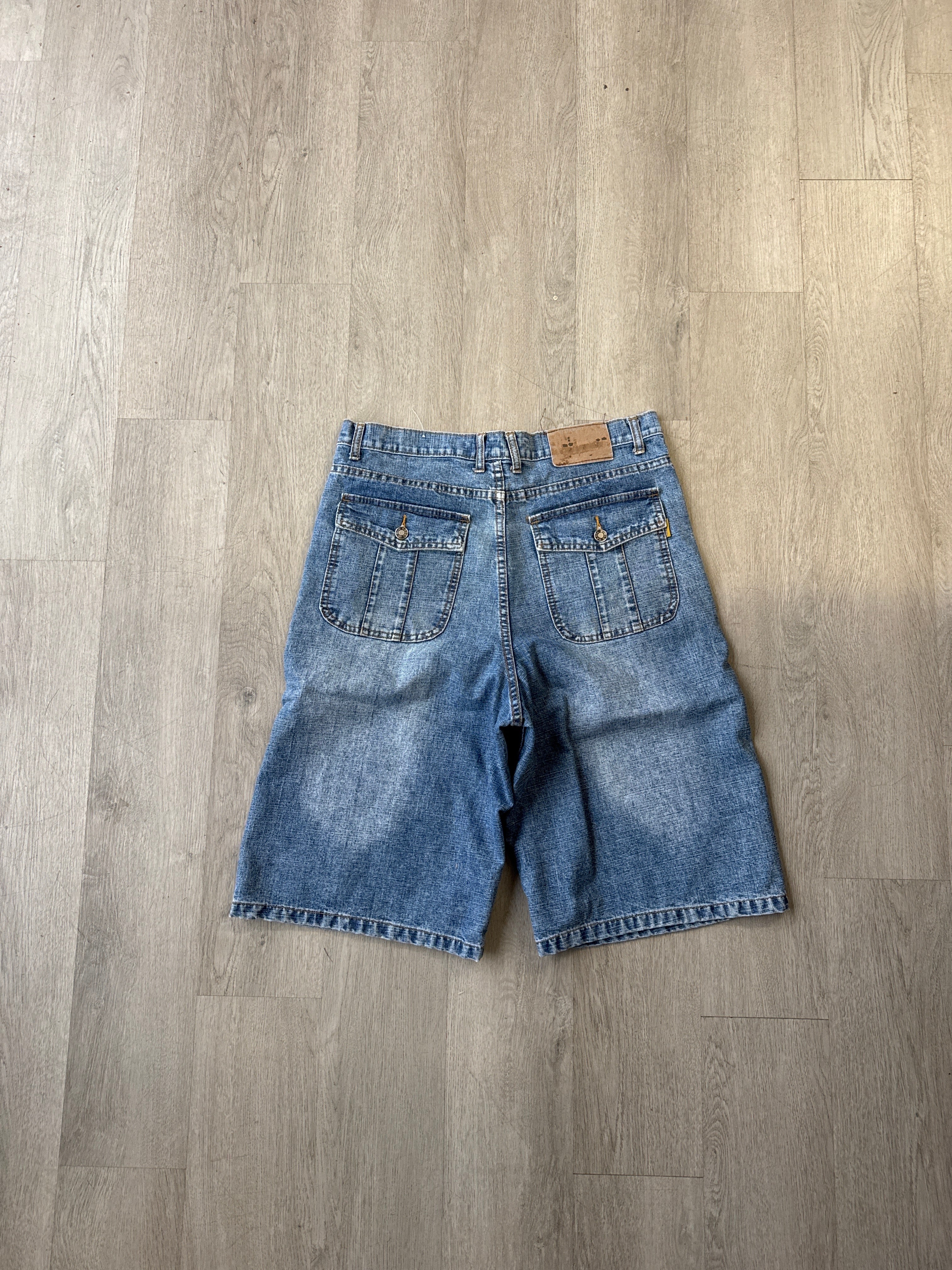 Vintage Old Skool Baggy Denim Shorts