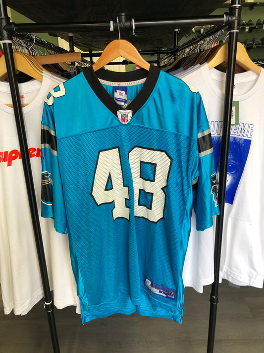 Vintage Thomas Davis Panthers Jersey