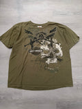 Vintage Y2K Harley Davidson Green Tee