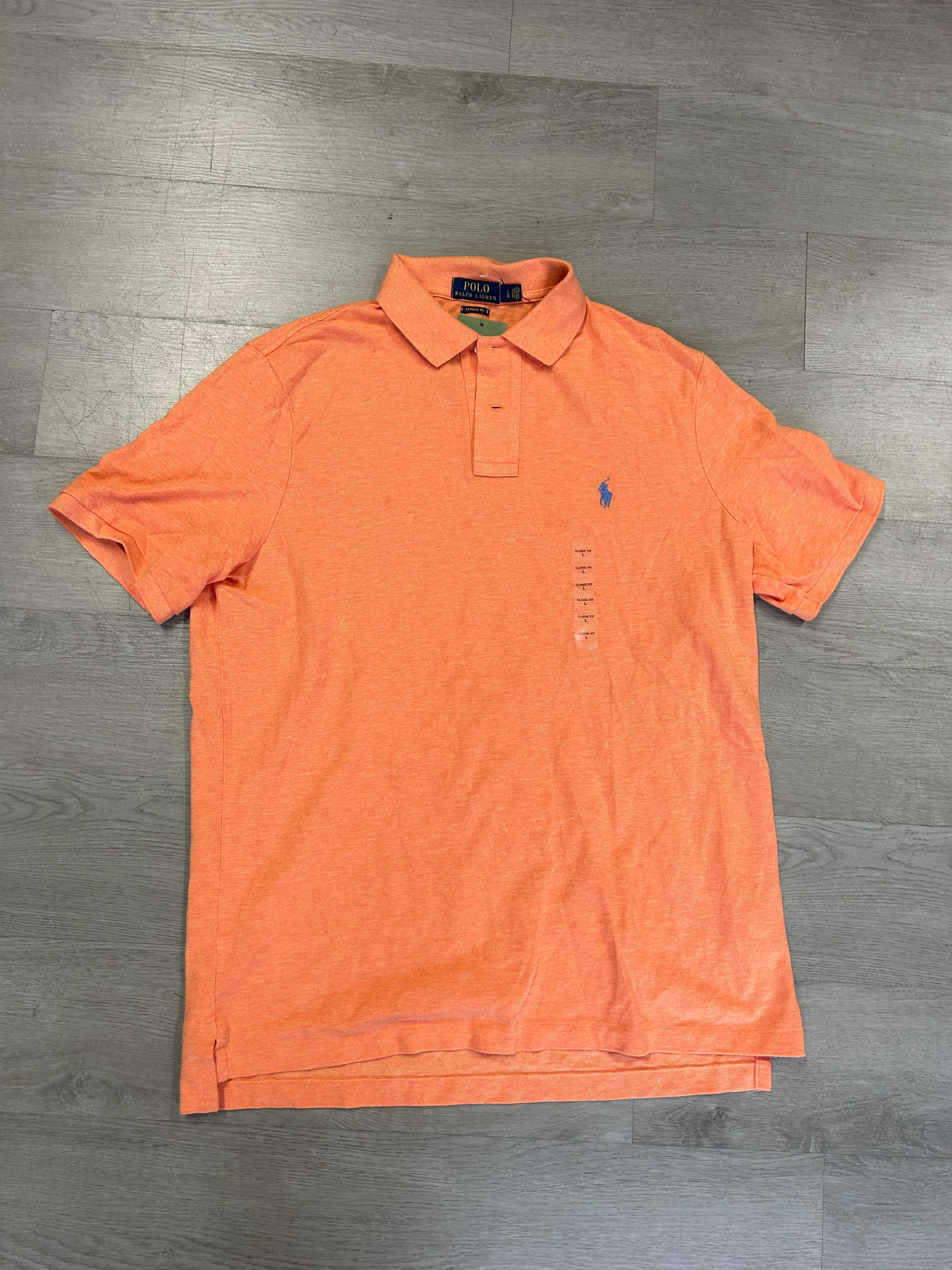 Vintage Polo Ralph Lauren Peach Polo NWT
