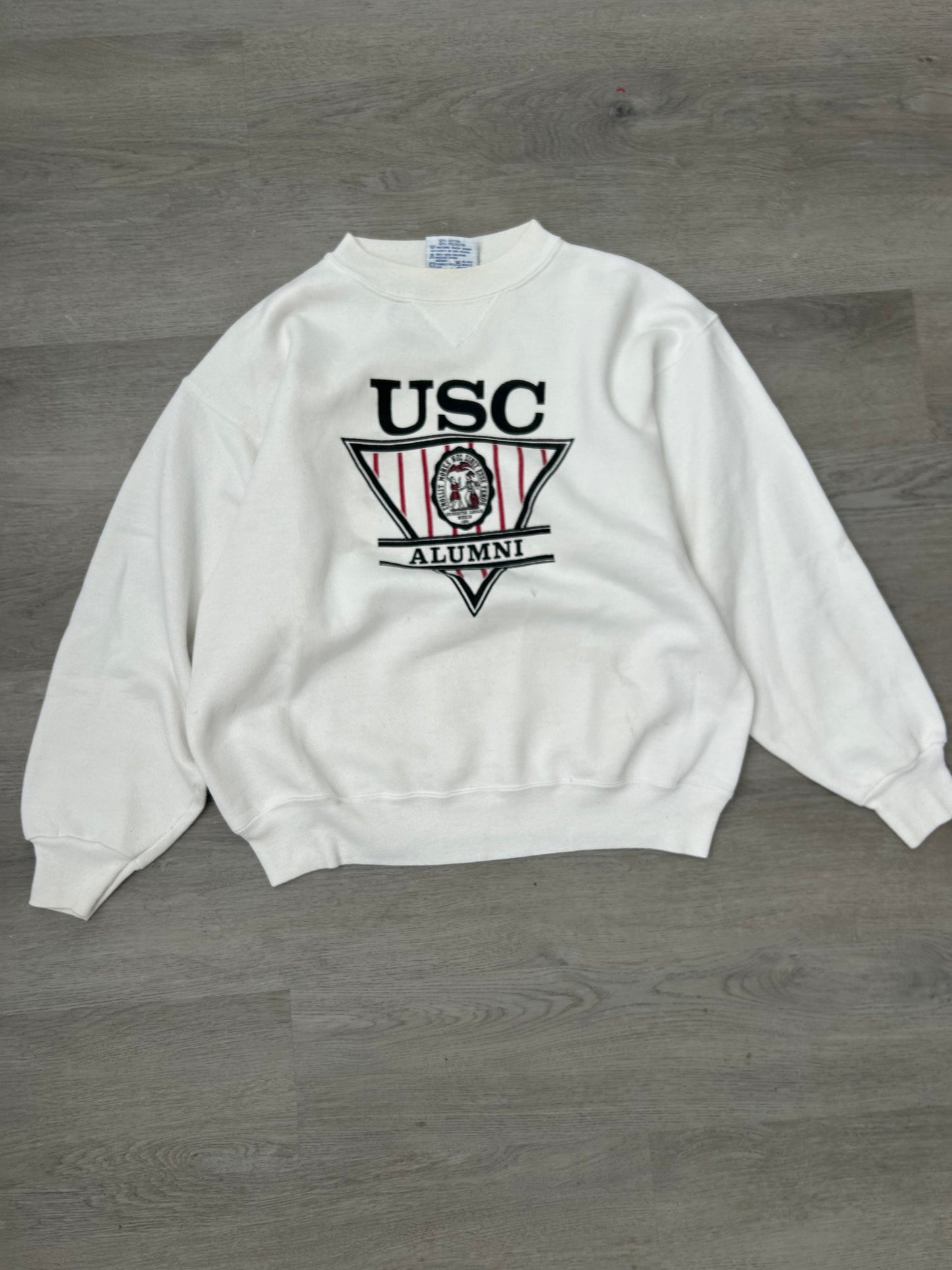 White University of South Carolina Alumni Sweatshirt