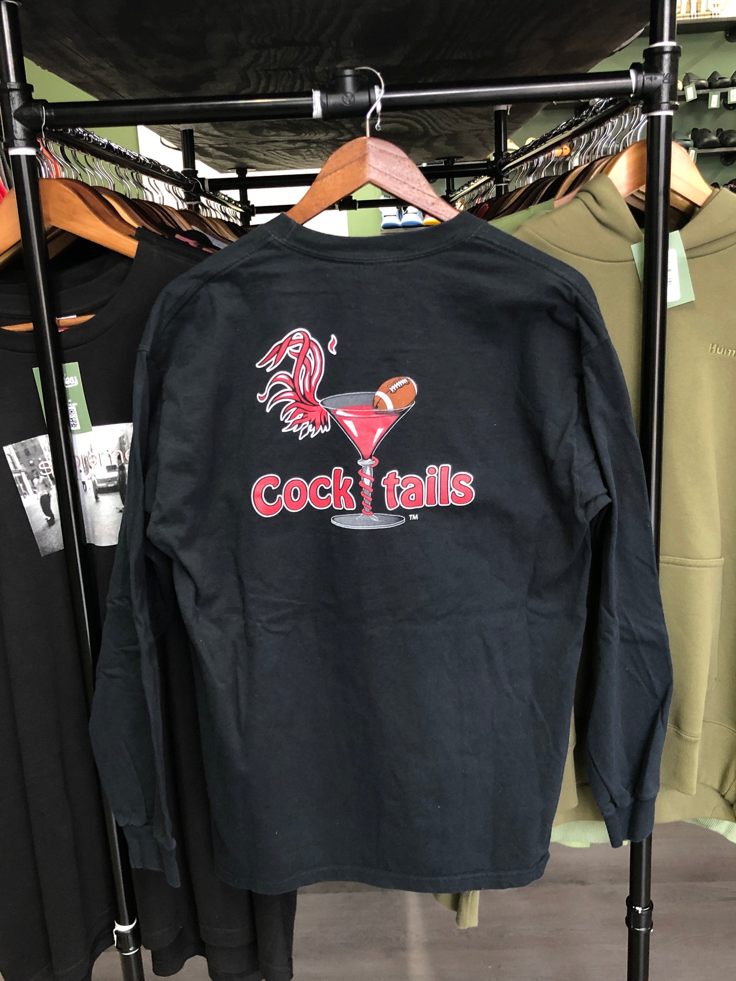 Carolina Gamecocks Cock Tails Long Sleeve Tee