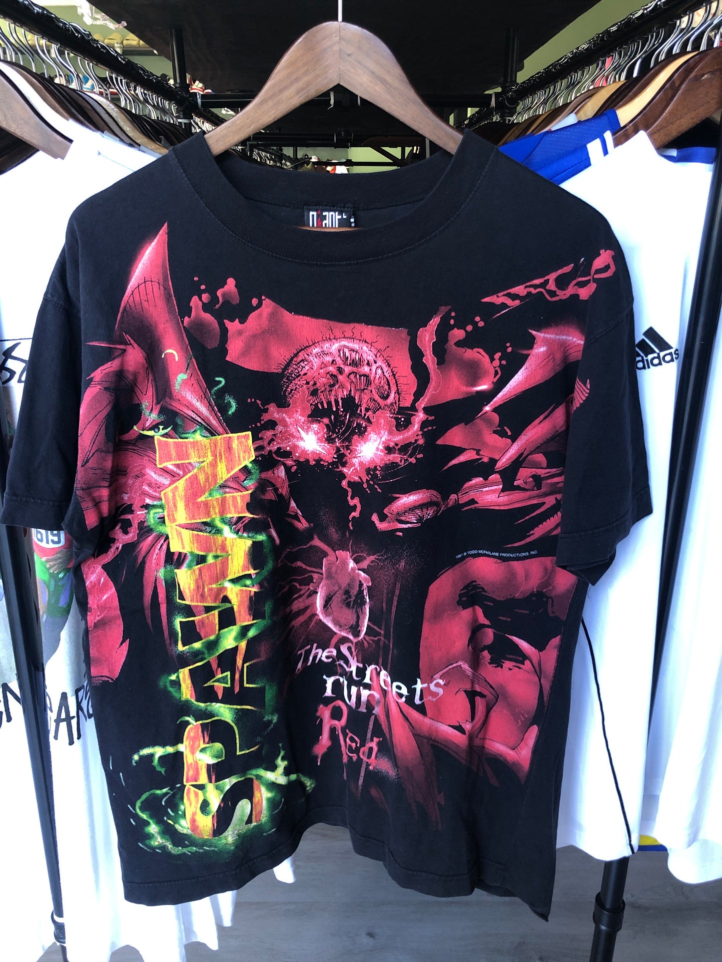 Vintage Spawn The Streets Run Red Tee