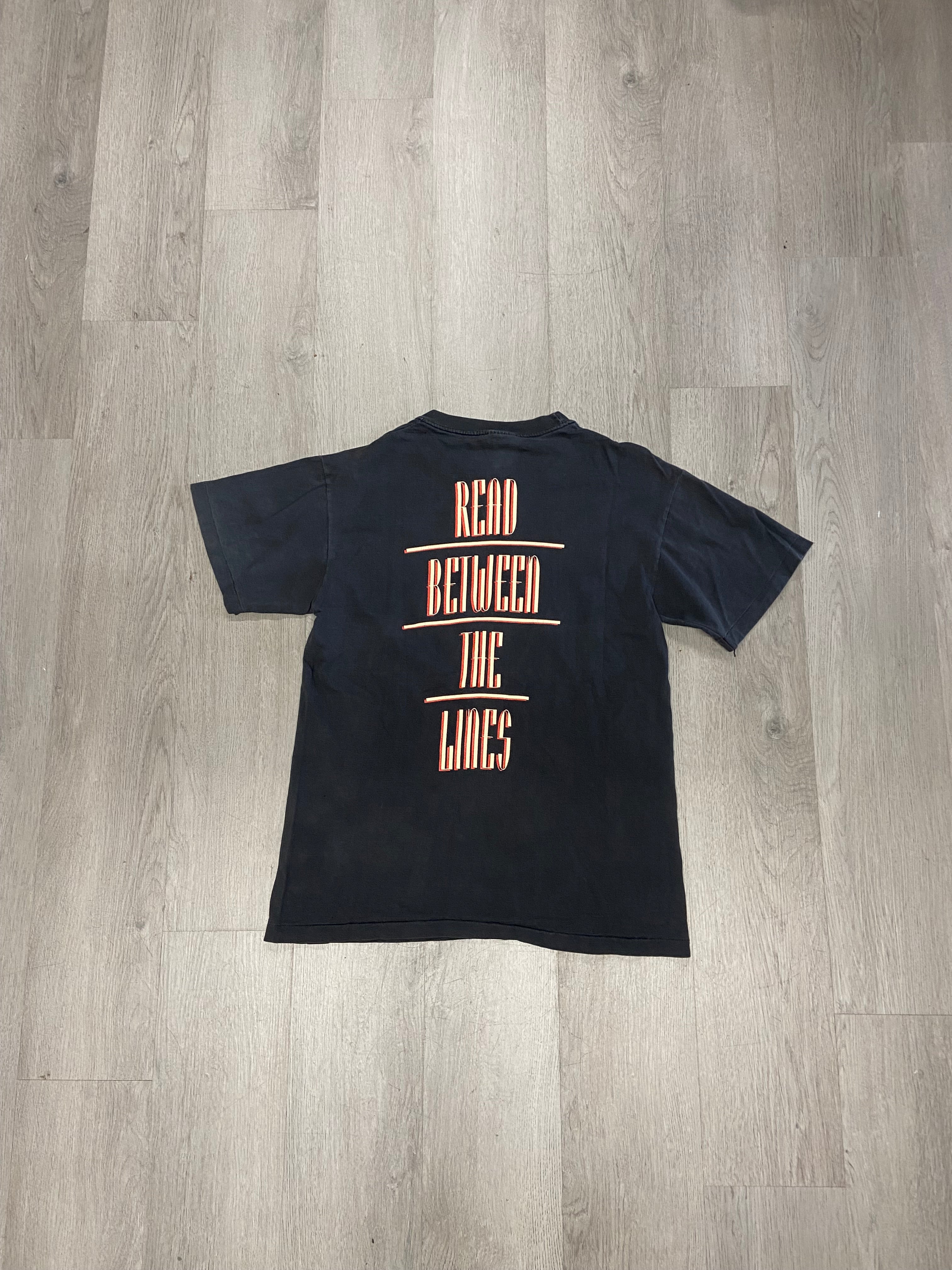 Vintage 1992 Aaron Tippin Read Between The Lines Tee