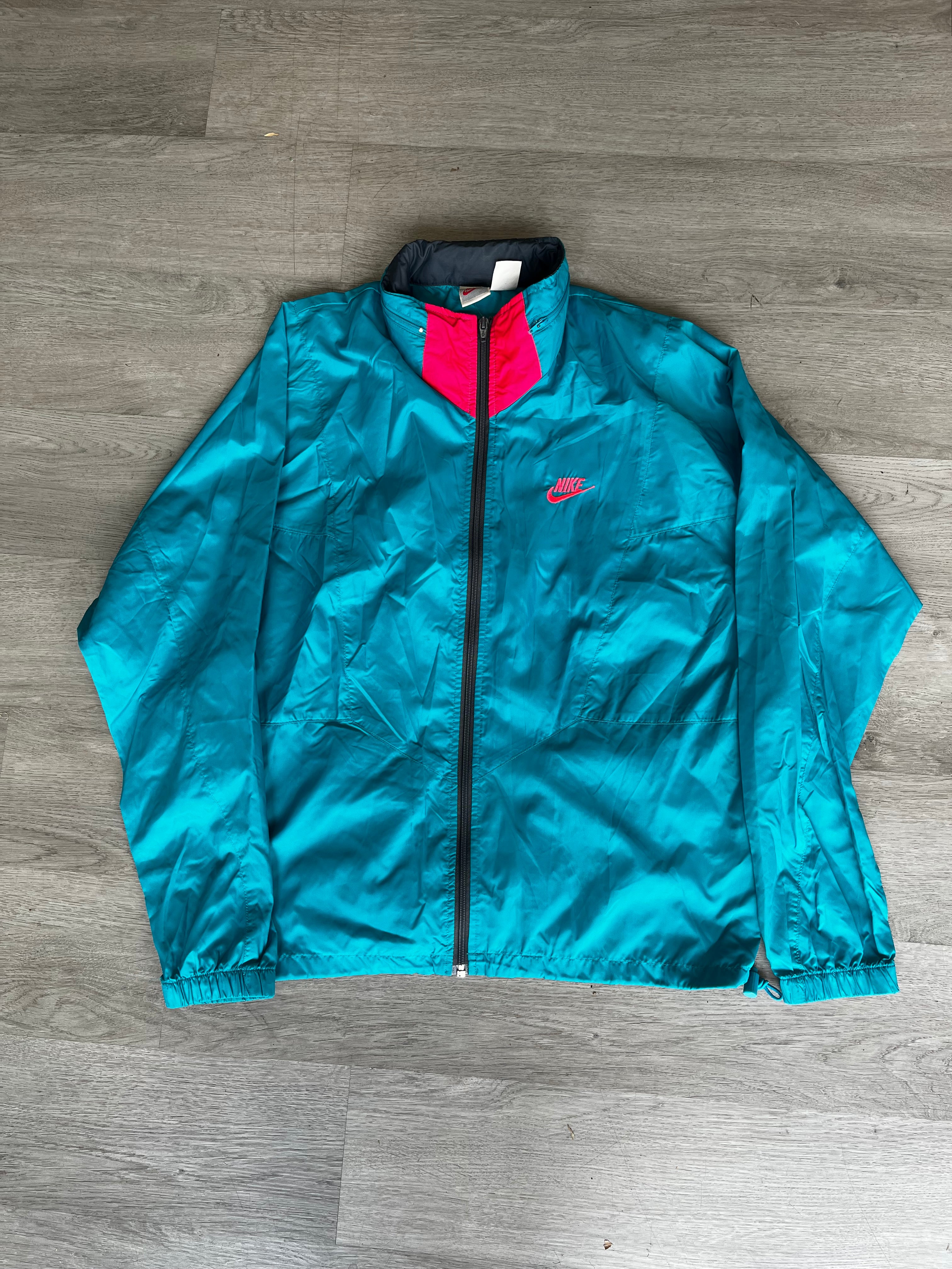 Vintage Nike Teal Windbreaker