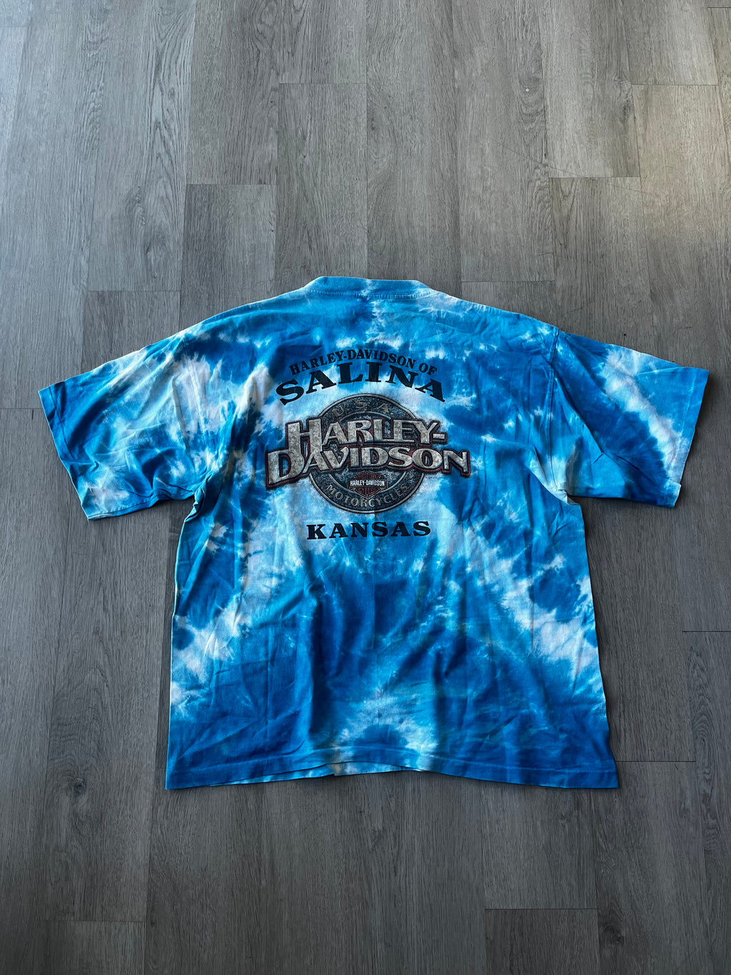 Vintage 2003 Harley Davidson Salina Kansas Tee