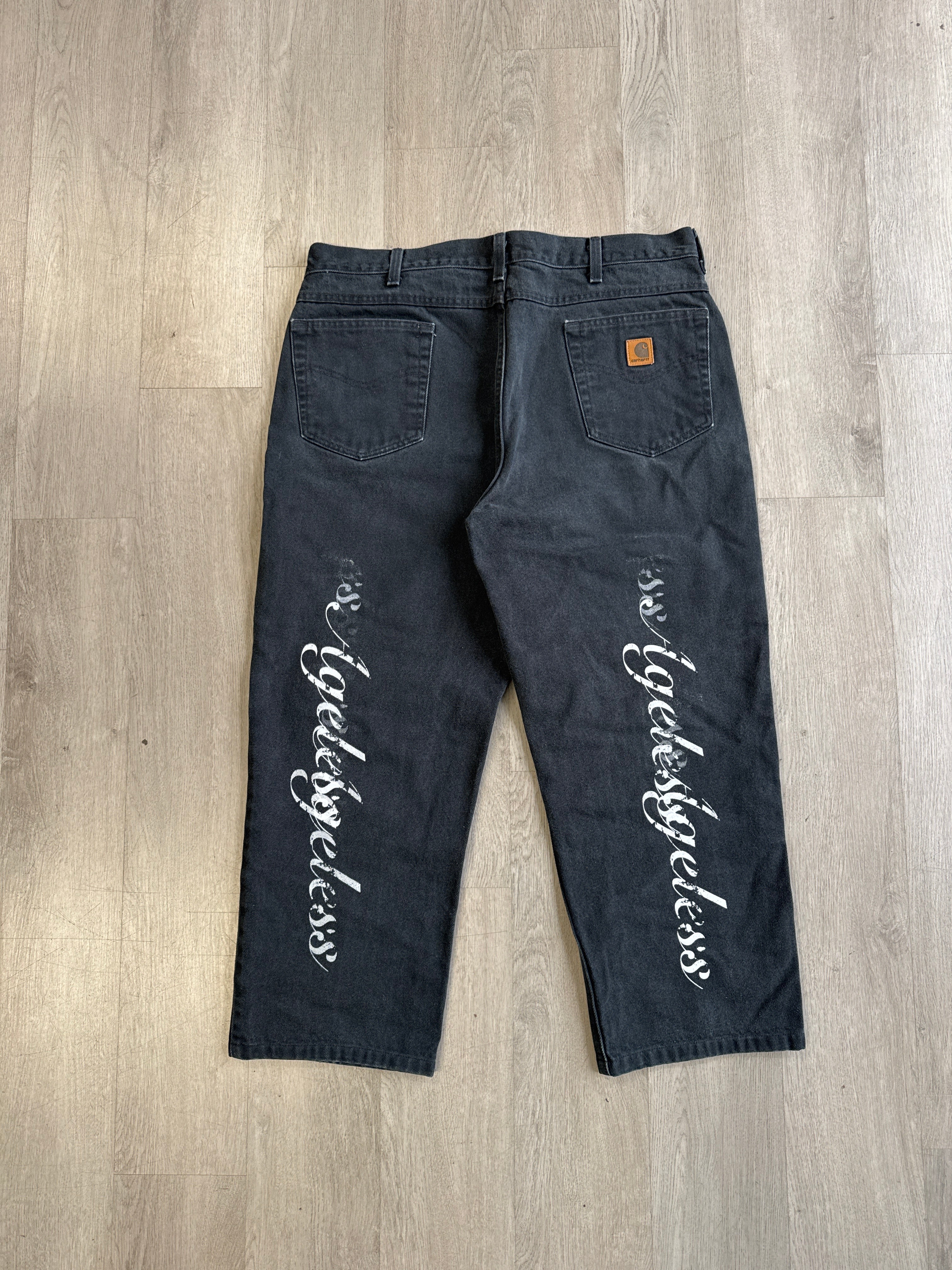 Vintage 1 Of 1 Carhartt Ageless Script Logo Pants