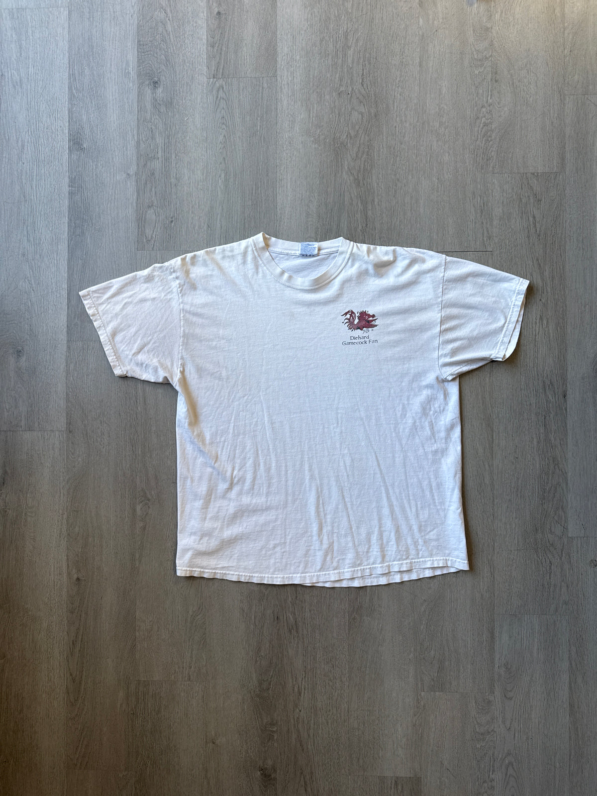Vintage University Of South Carolina Gamecocks Diehard Fan Tee
