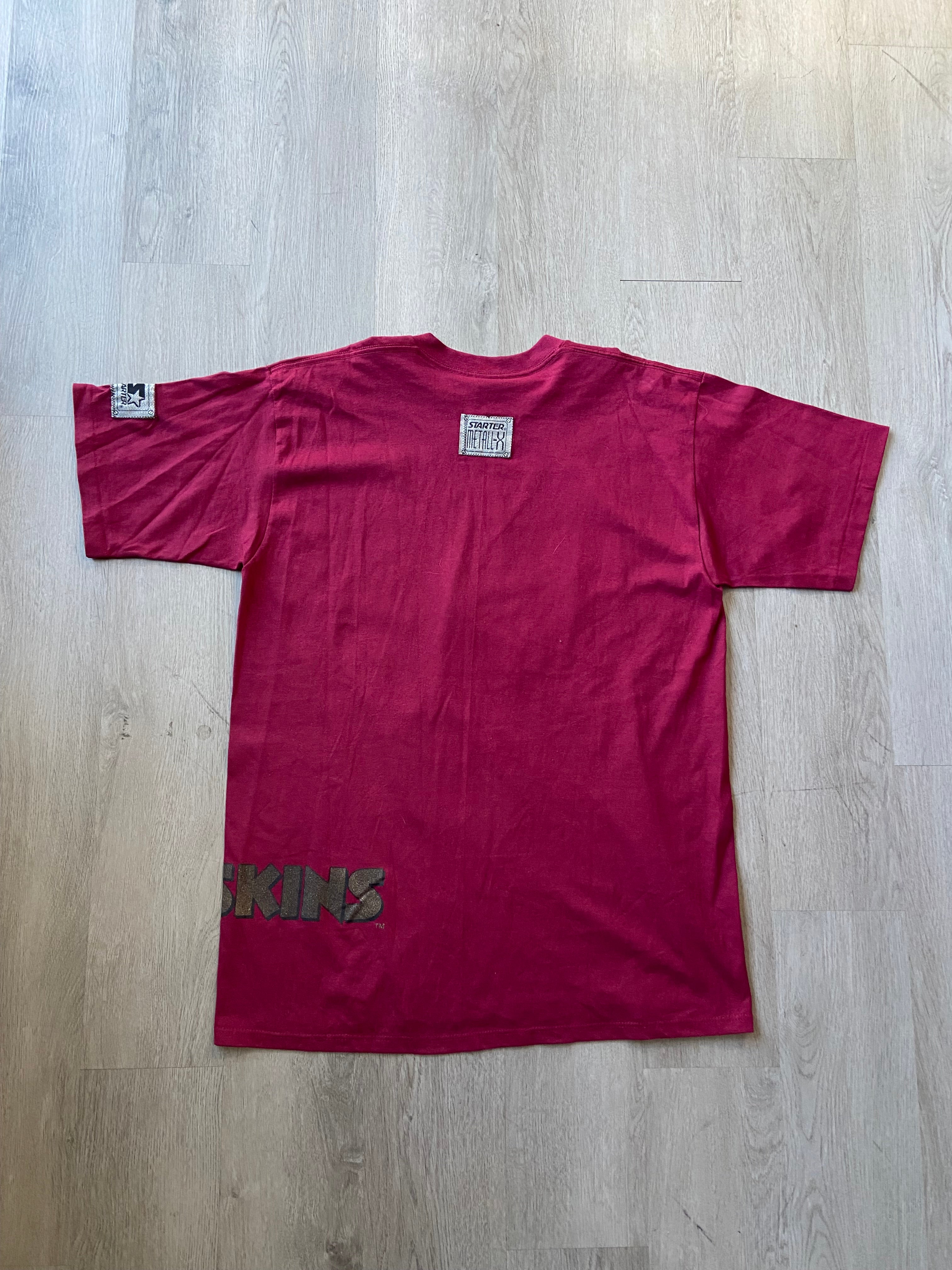 Vintage Starter Washington Redskins Wrap Round Text Tee