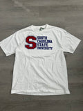 White South Carolina State University Tee