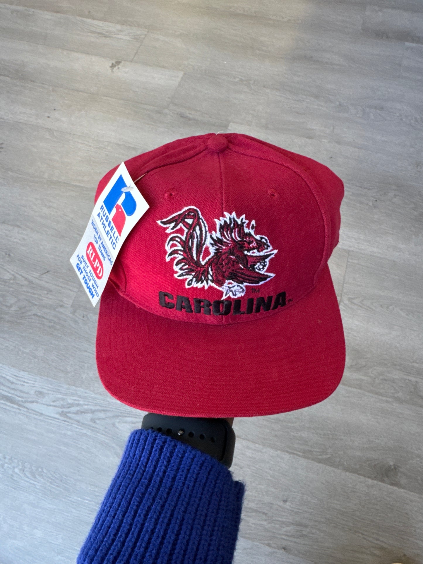 Vintage Russell Athletic University Of South Carolina Gamecocks Snapback Hat