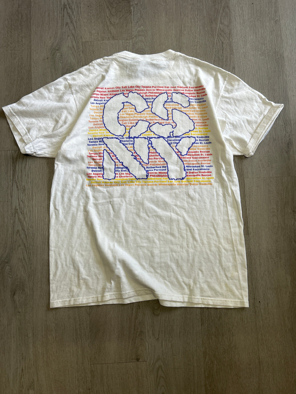 Vintage 2000’s Crosby Stills Nash & Young North American Tour Tee