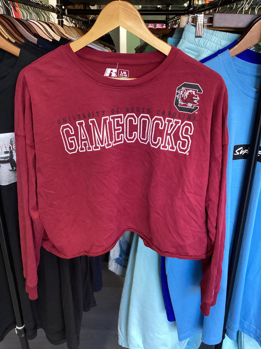 Women’s Gamecocks Crop Longsleeve Tee