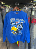 Blue Super Bowl XXXIV Champions St. Louis Rams Sweatshirt