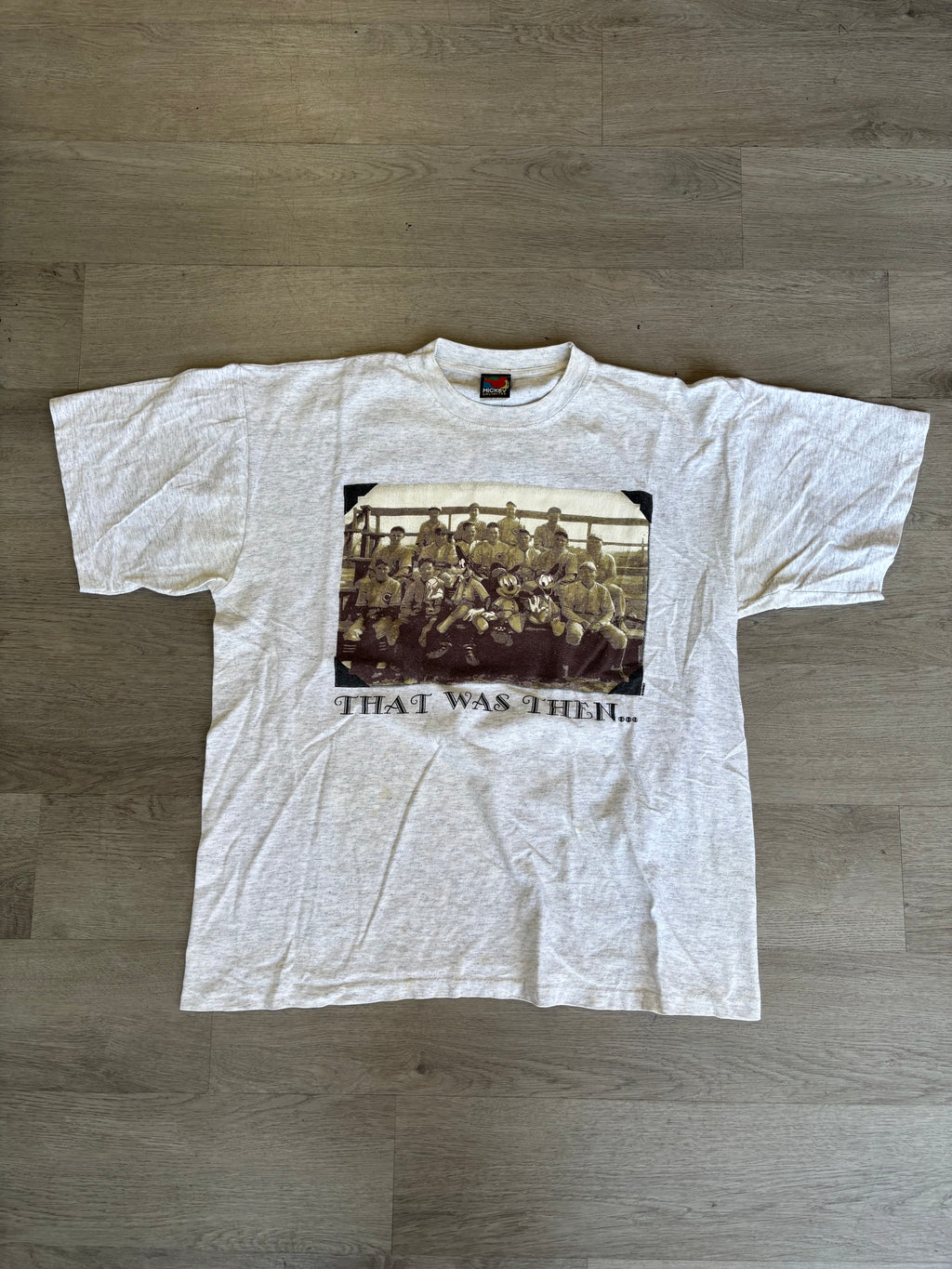 Vintage Disney Mickey Unlimited That Was Then Tee