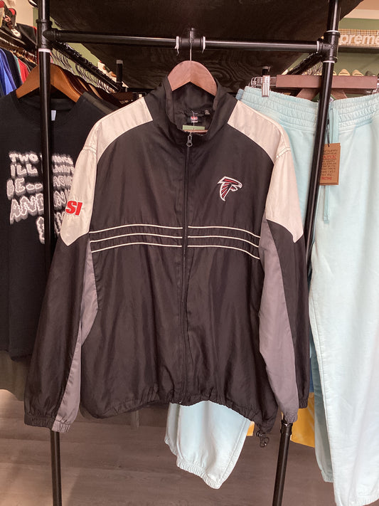 Vintage Atlanta Falcons Zip Windbreaker