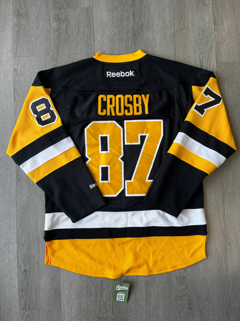 Vintage Pittsburgh Penguins Sidney Crosby Hockey Jersey