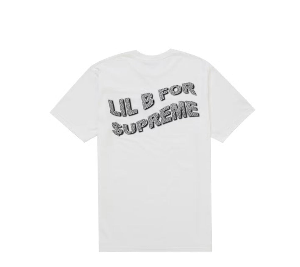 Supreme White Based Lil B SS26 Tee