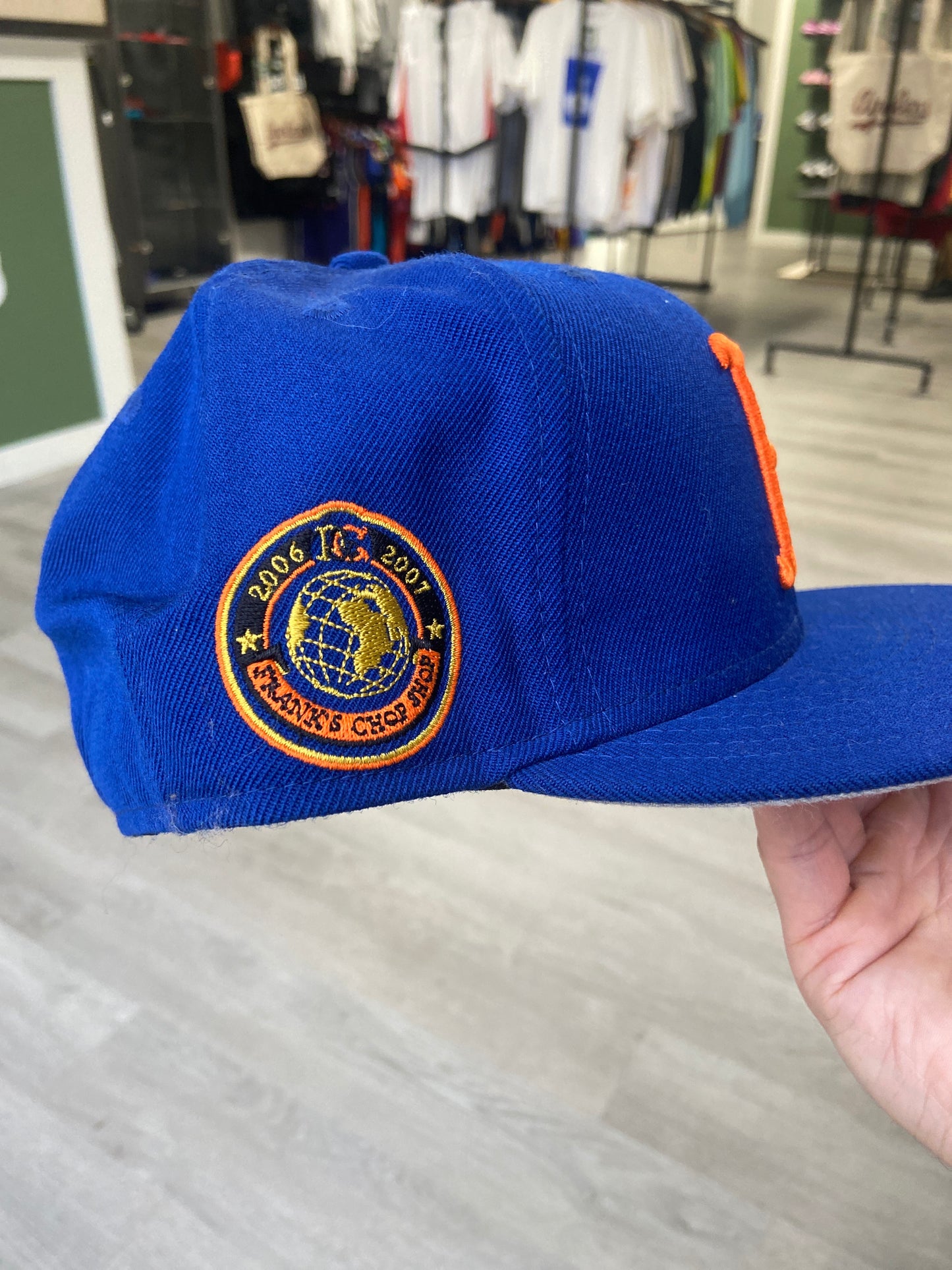 Blue Florida Gators Fitted Hat