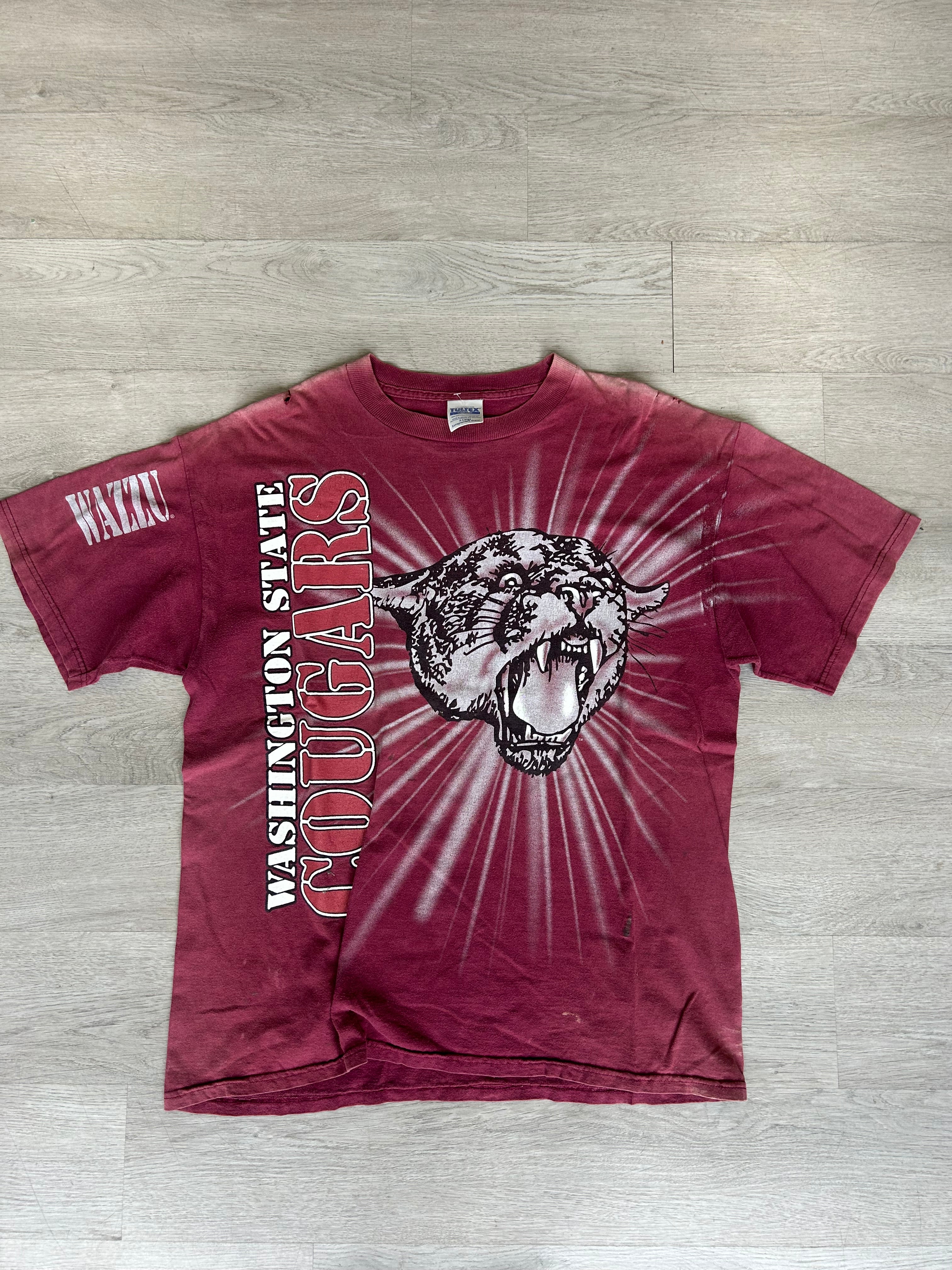 Vintage 90’s Red Washington State Cougars Tee