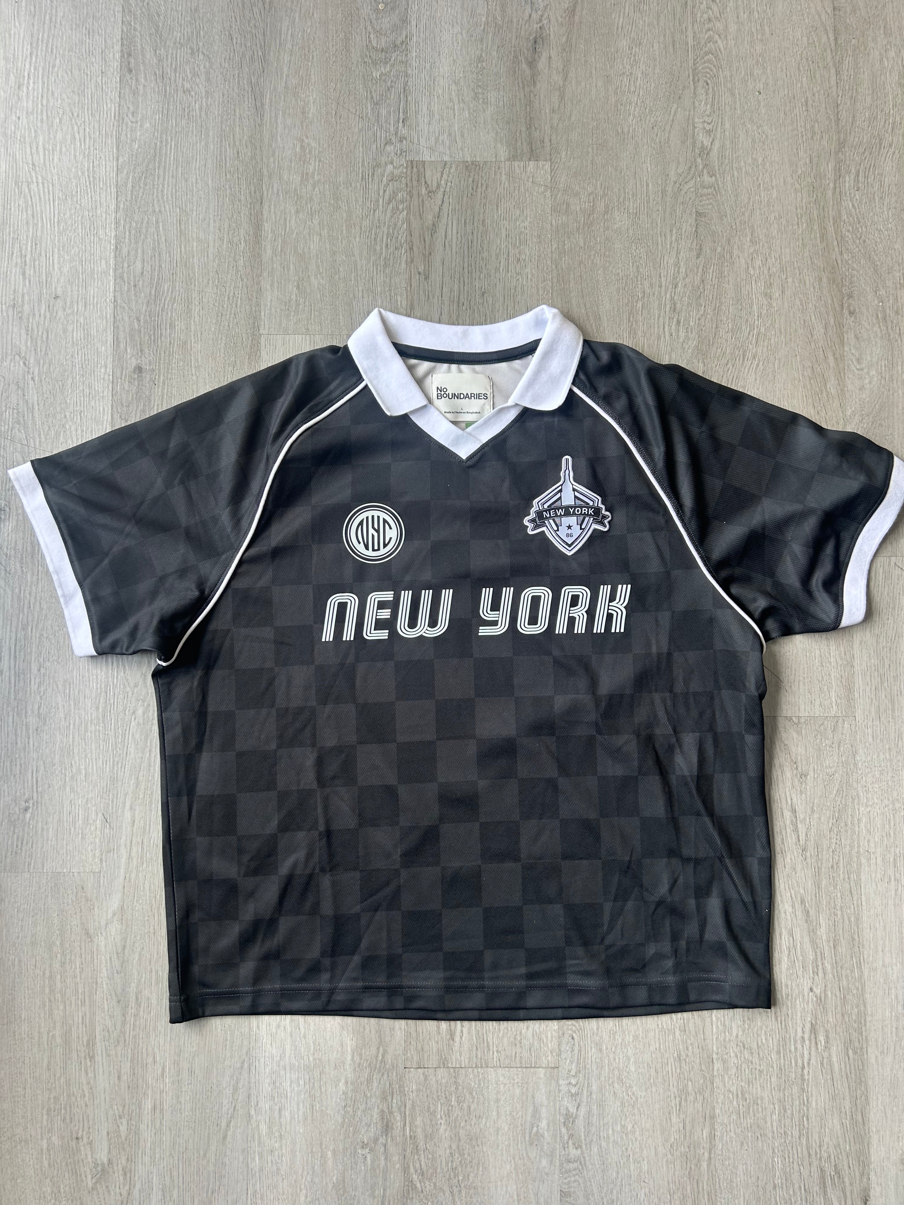 No Boundaries Cropped Soccer Jersey