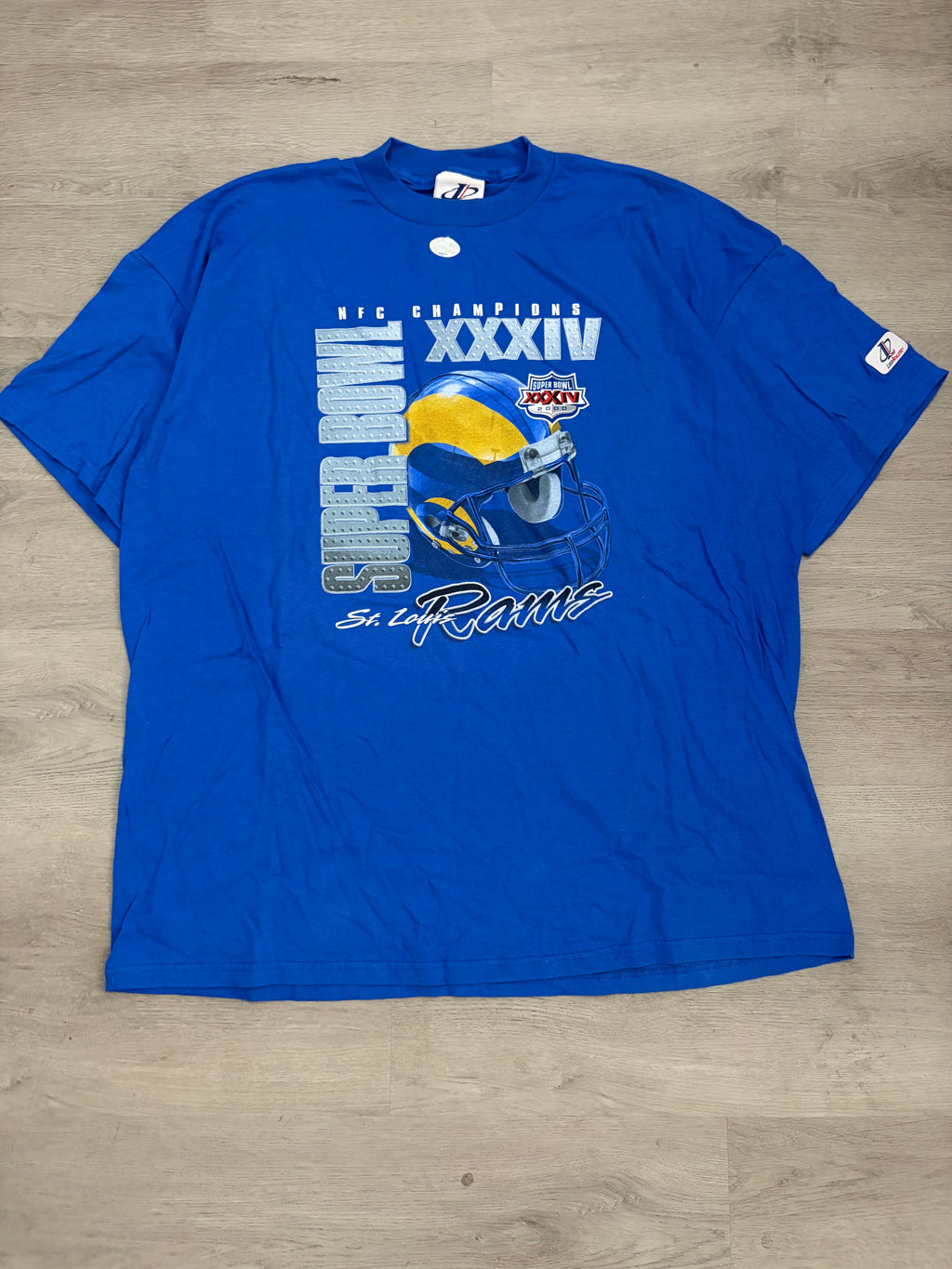 2000 St. Louis Rams Super Bowl XXXIV Champions Tee