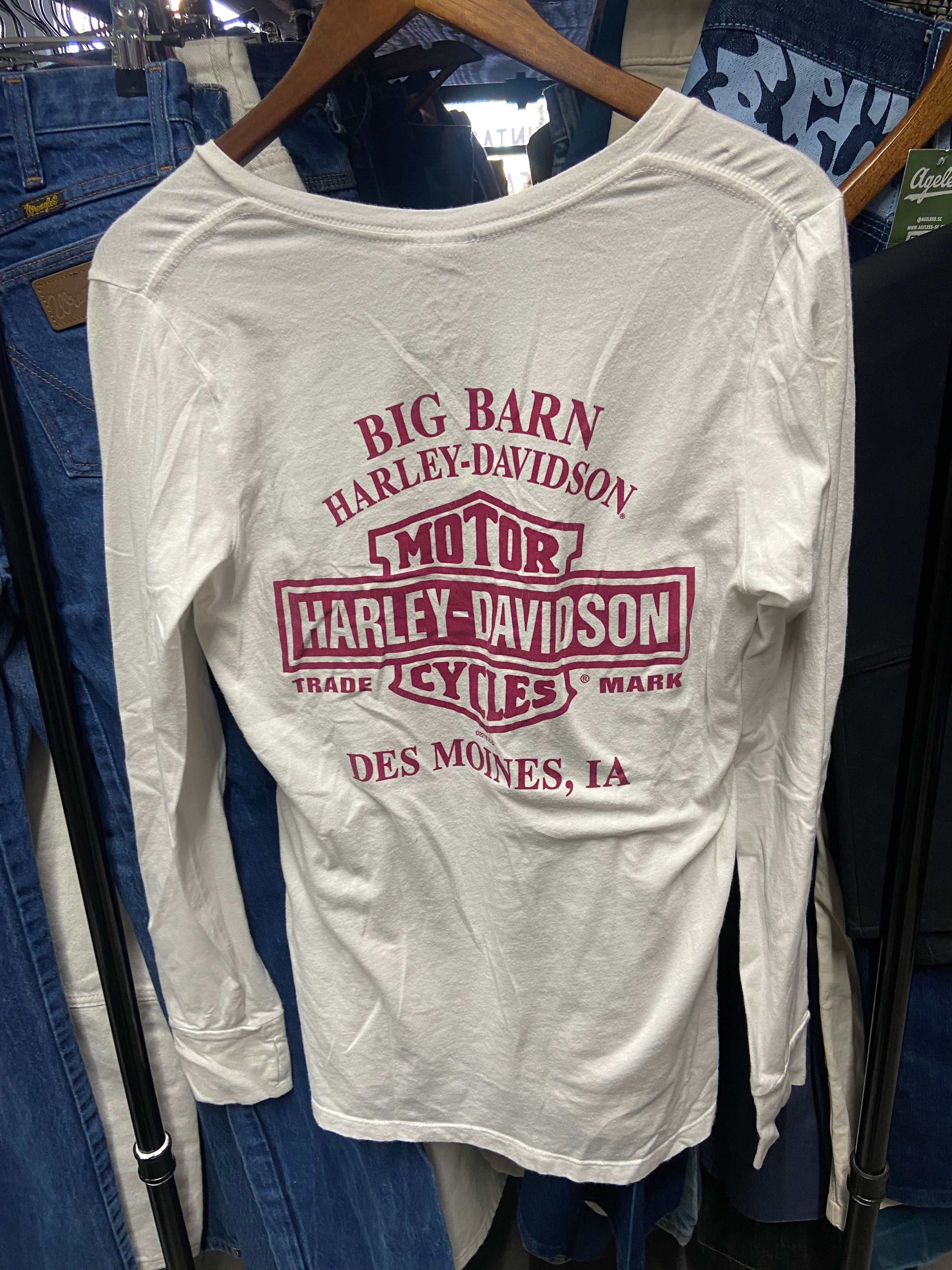 Women’s Harley Davidson Des Mones Longsleeve Tee