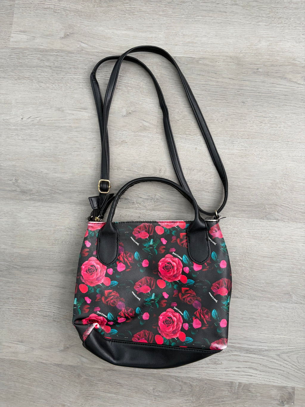 Y2K Juicy Couture Rose Floral Bag