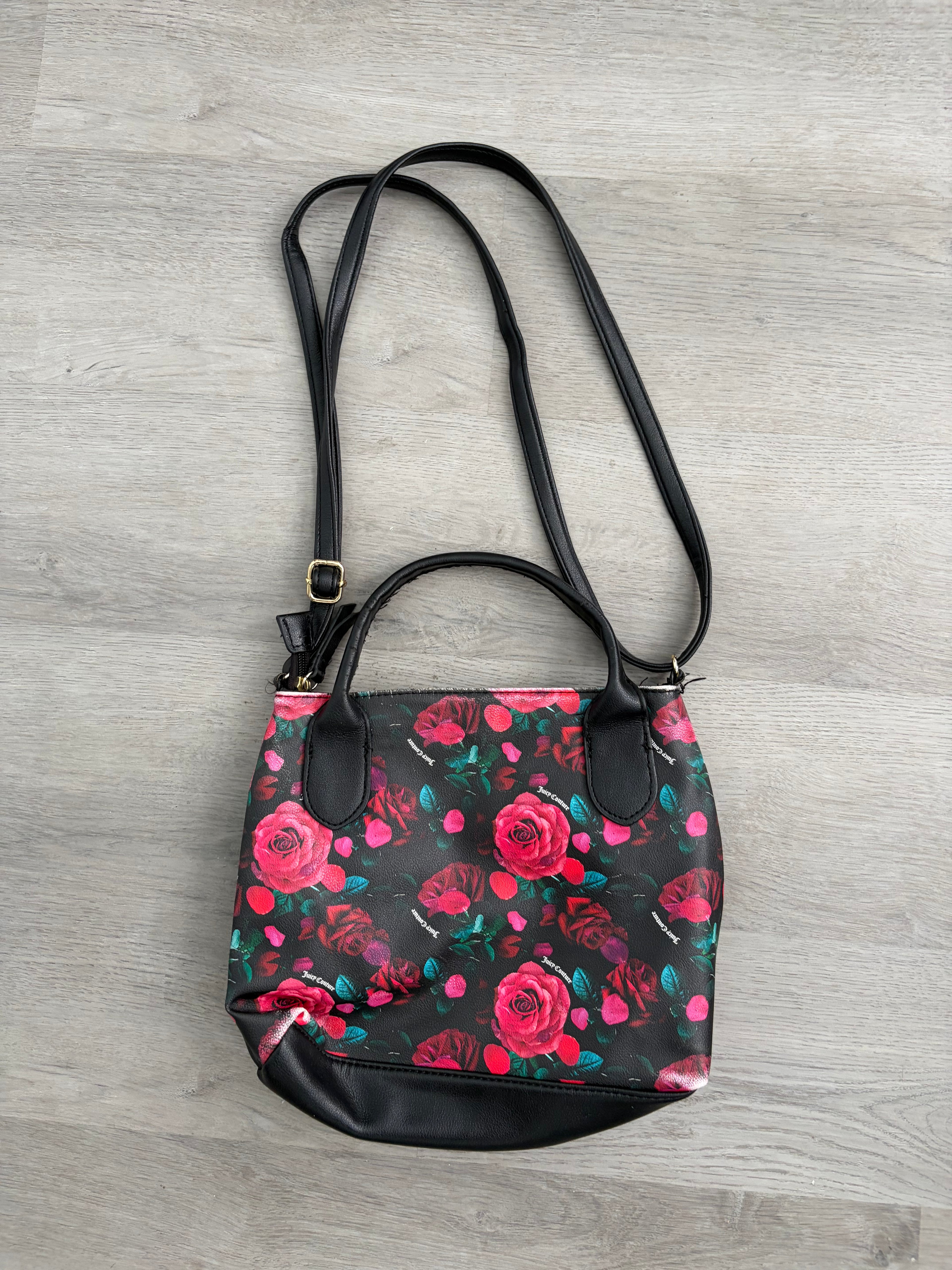 Y2K Juicy Couture Rose Floral Bag
