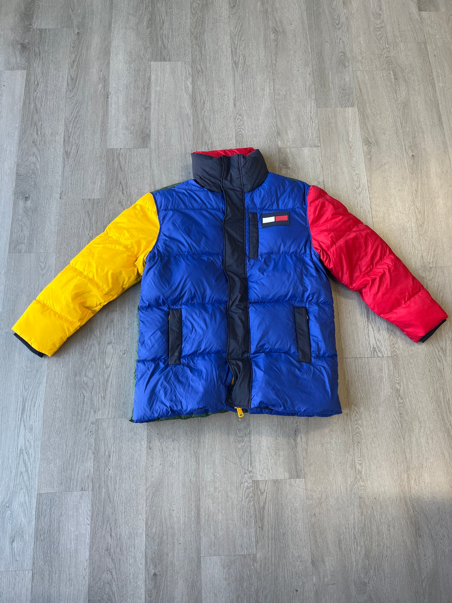 Tommy Hilfiger Multicolor Puffer Coat