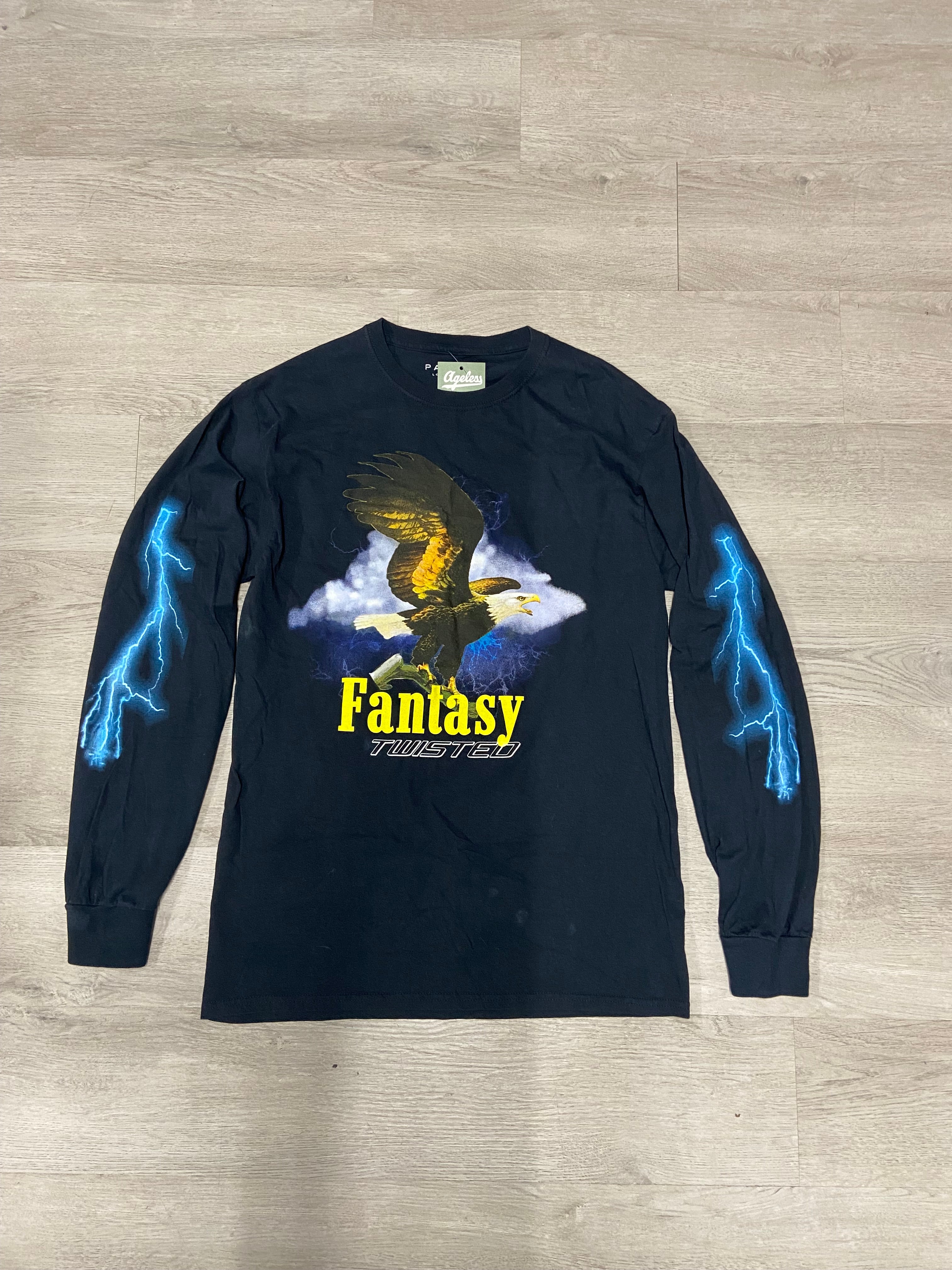 Pacsun Fantasy Twisted Bald Eagle Longsleeve Tee