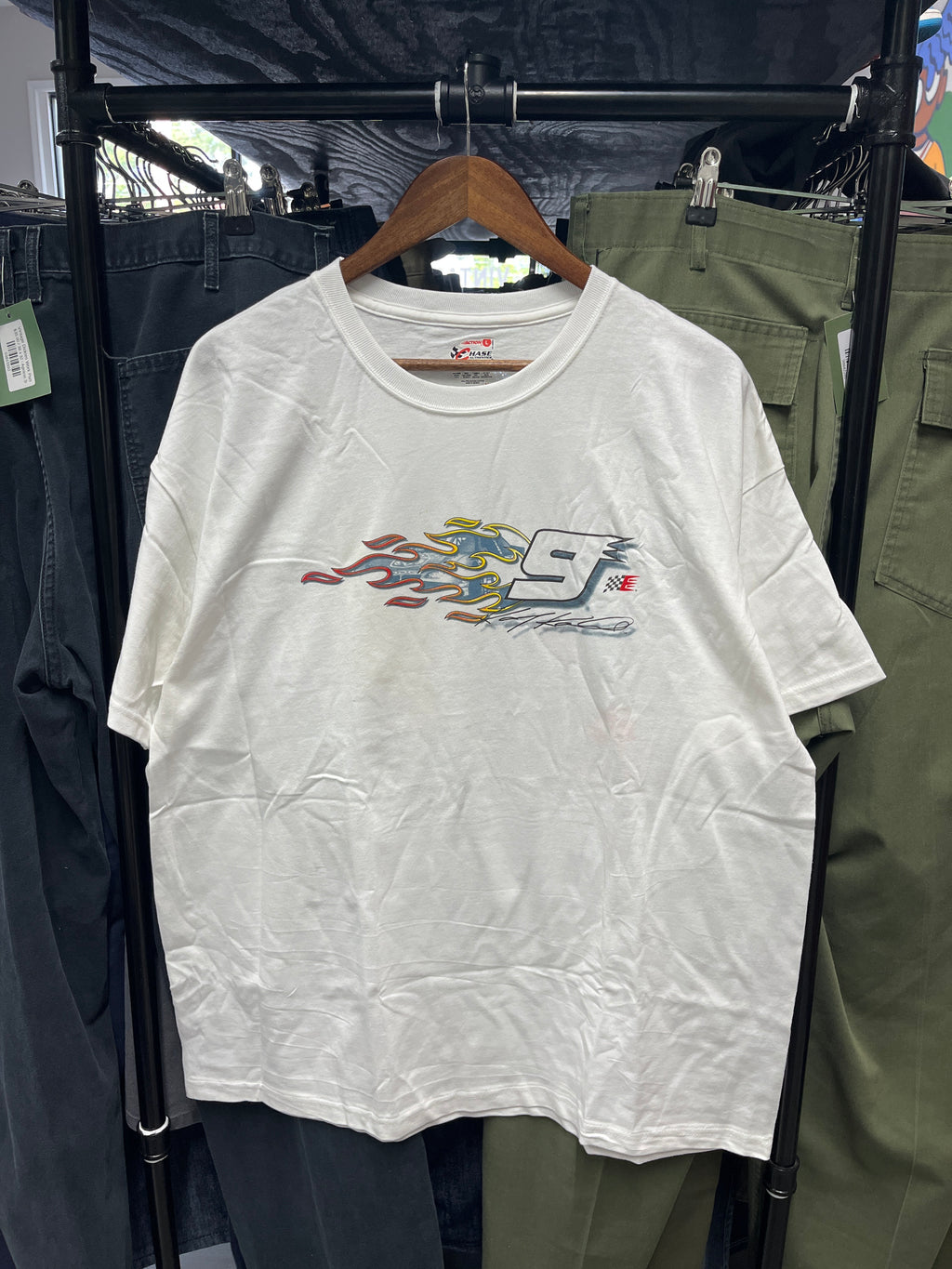 NASCAR Chase Racing Kasey Kahne #9 Flame Tee