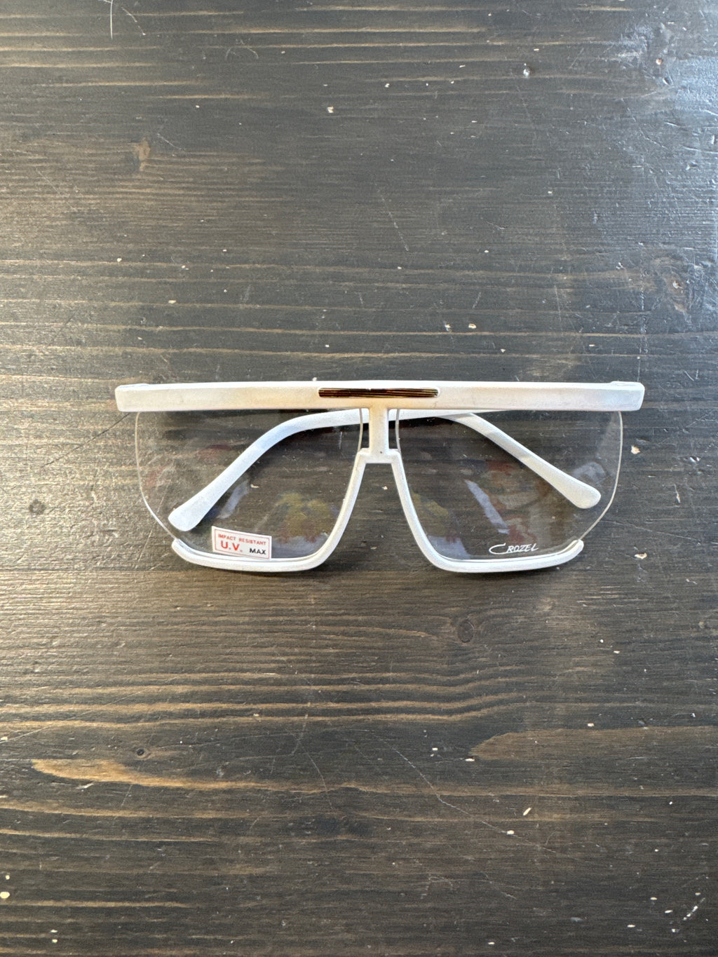 Vintage 90s Crozel Hip Hip Style Purple Glasses