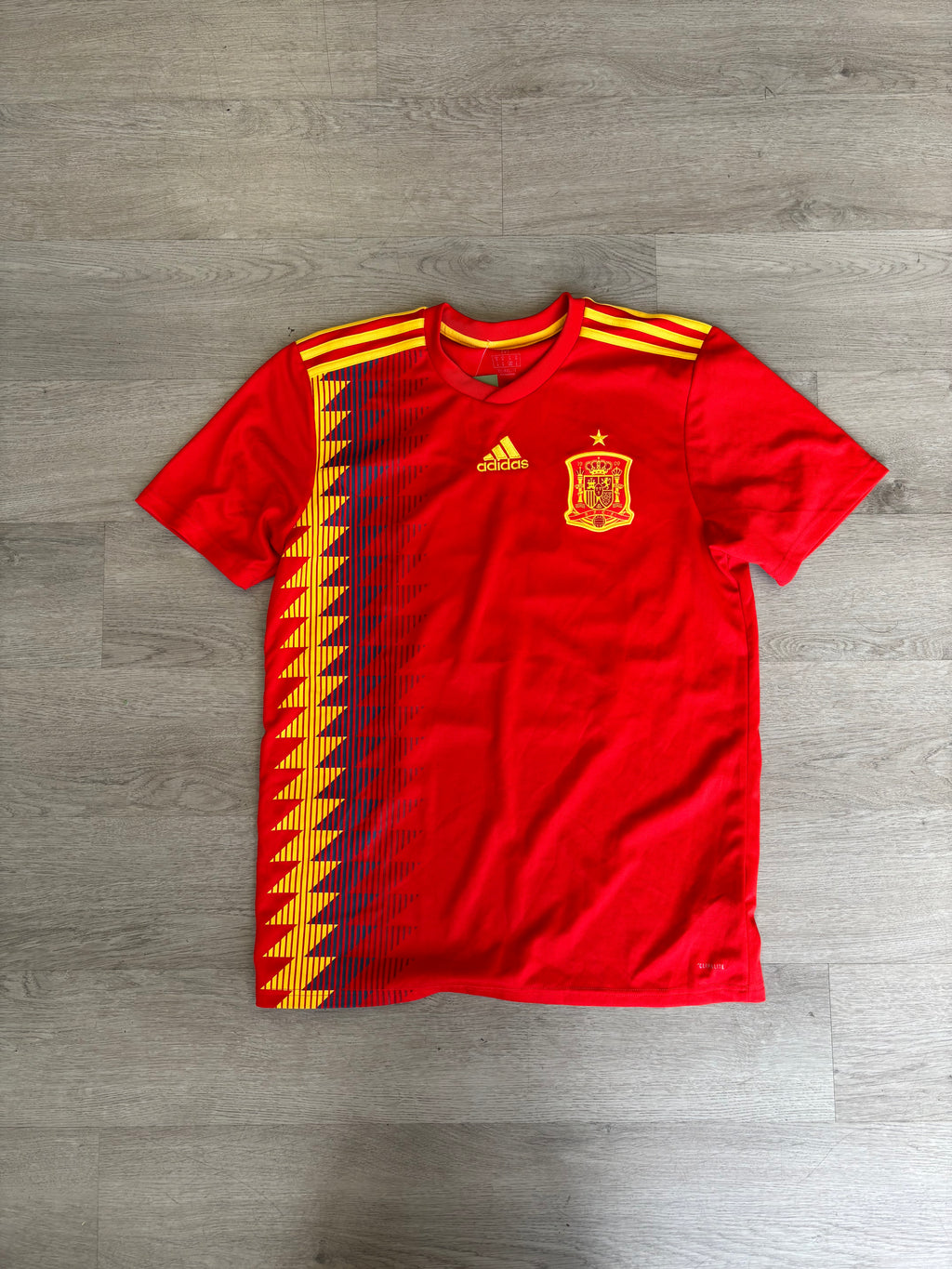 Adidas Spain 2018 World Cup Home #22 Jersey