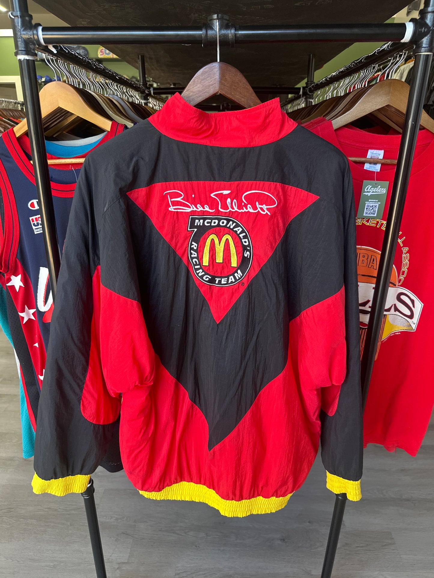 Bill Elliot McDonald’s Racing Jacket