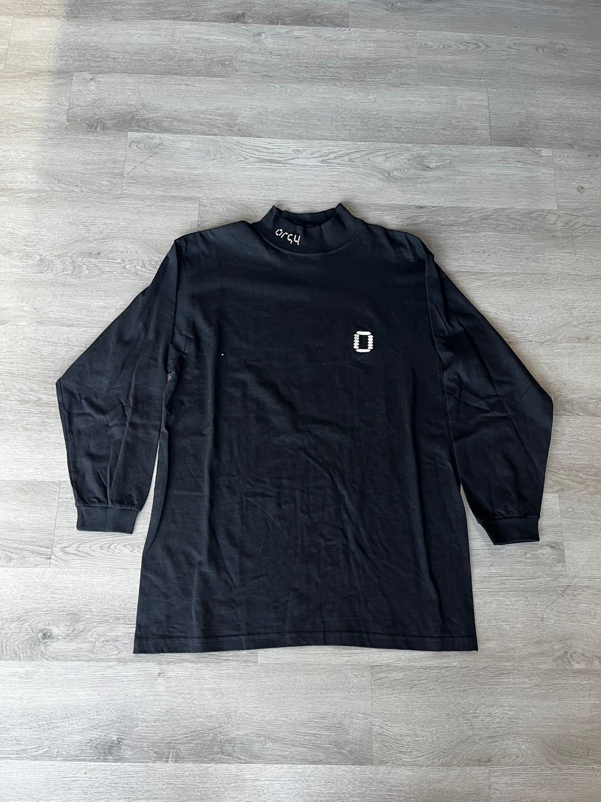 Orgy Band Mock Turtleneck Long-Sleeve Tee