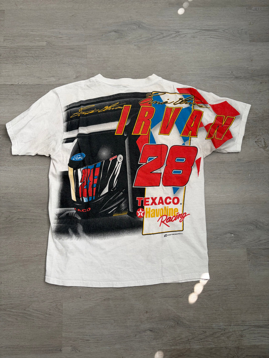 Vintage Ernie Irvan Havoline Racing Tee