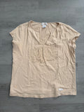 Women’s Y2K Baby Phat Biege Logo Tee