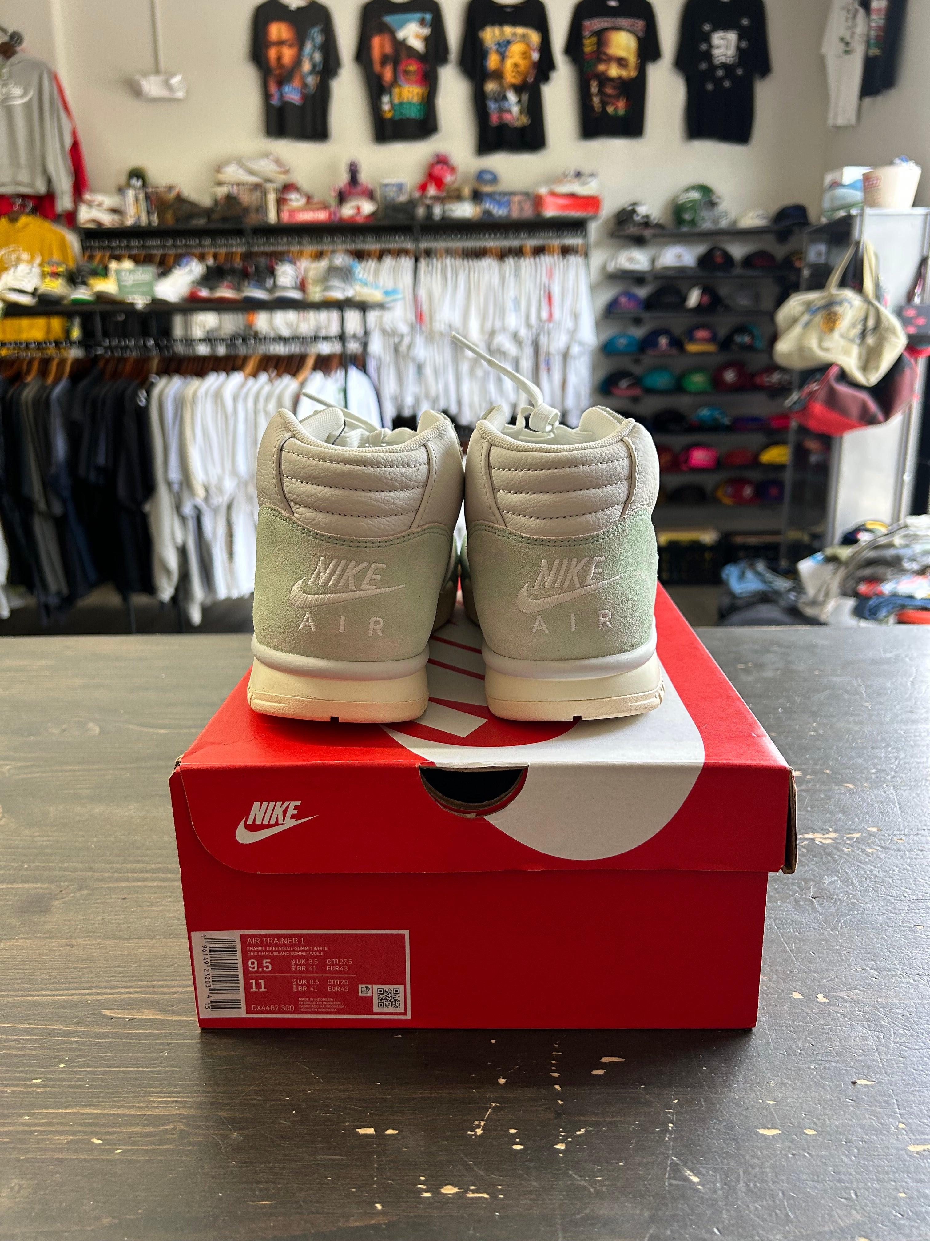 Pre-Owned Nike Air Trainer 1 Enamel Green