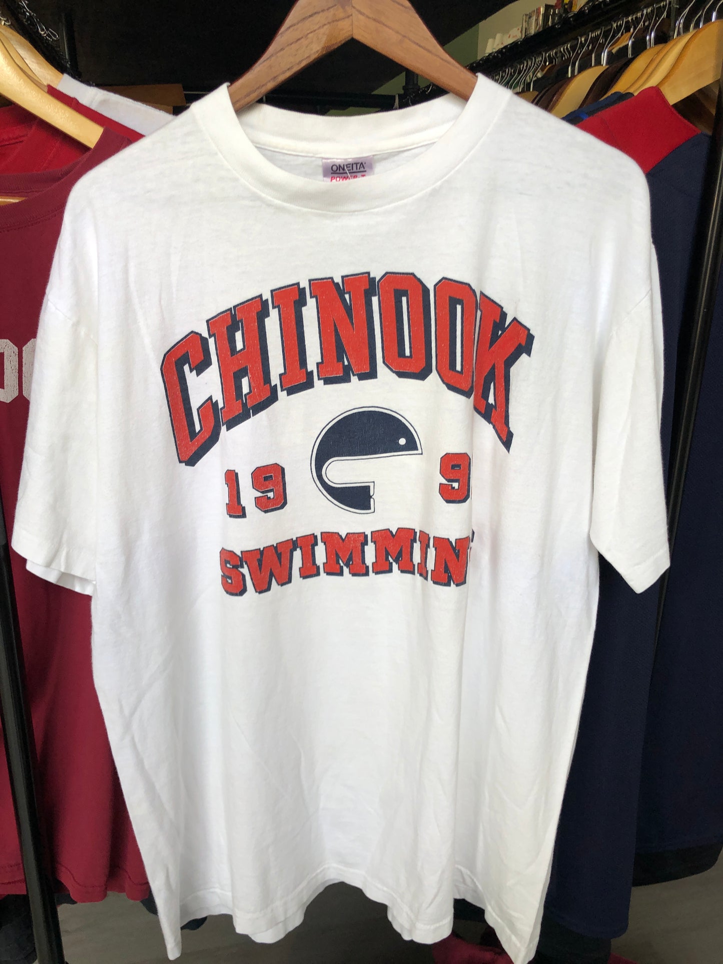 Chinook 1991 Swimmins Tee