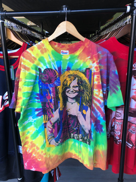 Vintage Janis Joplin Tie Dye Tee