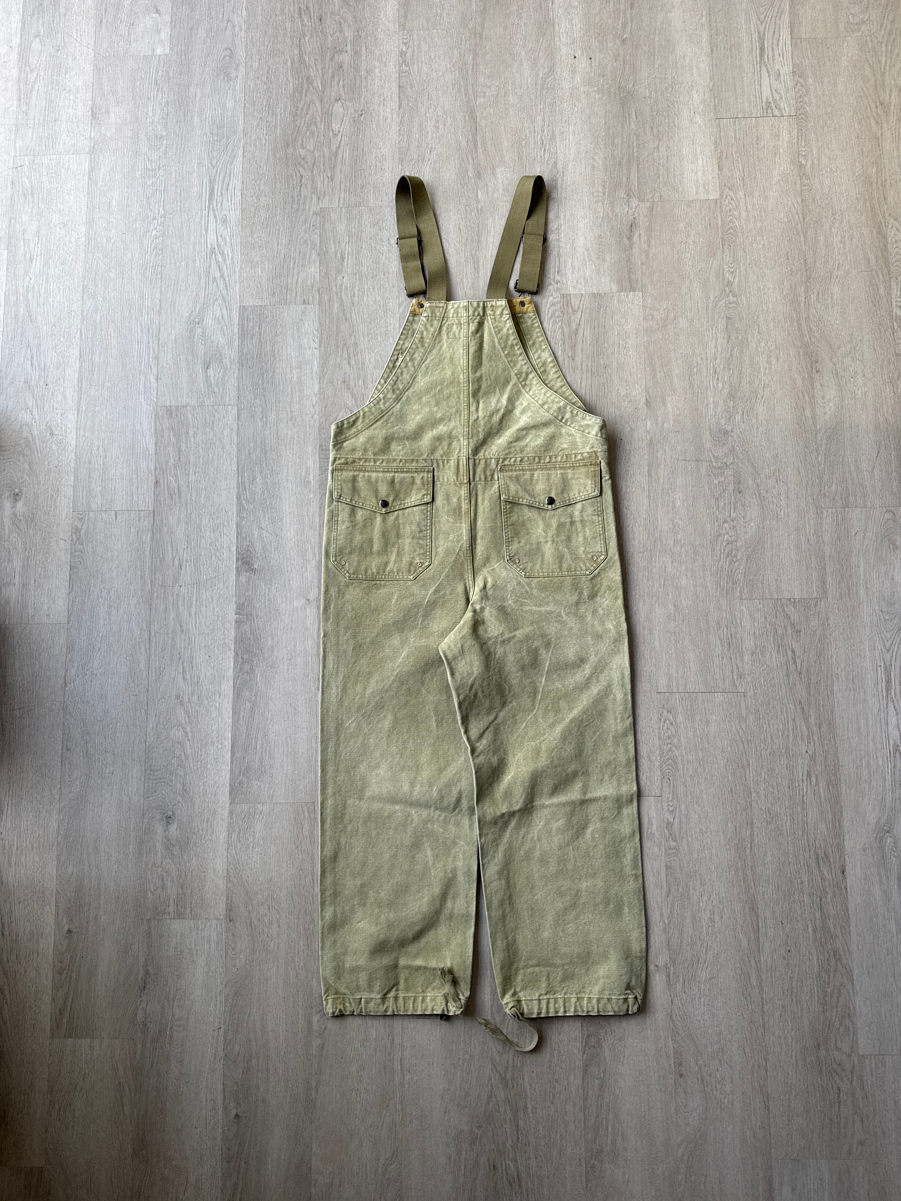 Vintage Sample Experimental Polo Ralph Lauren Double RRL Co Naval Equipment Dept. Contract NXS 01722 Rennick Overall